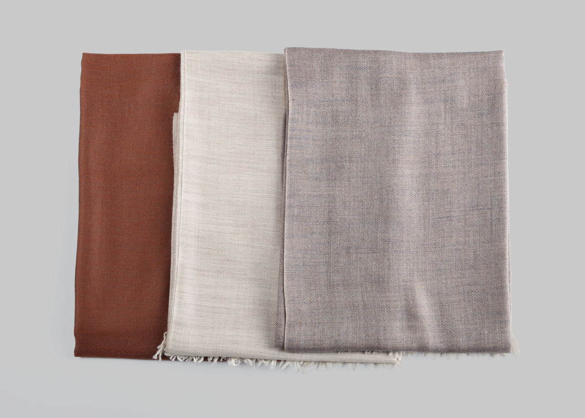 Cashmere Double-Sided Shawl