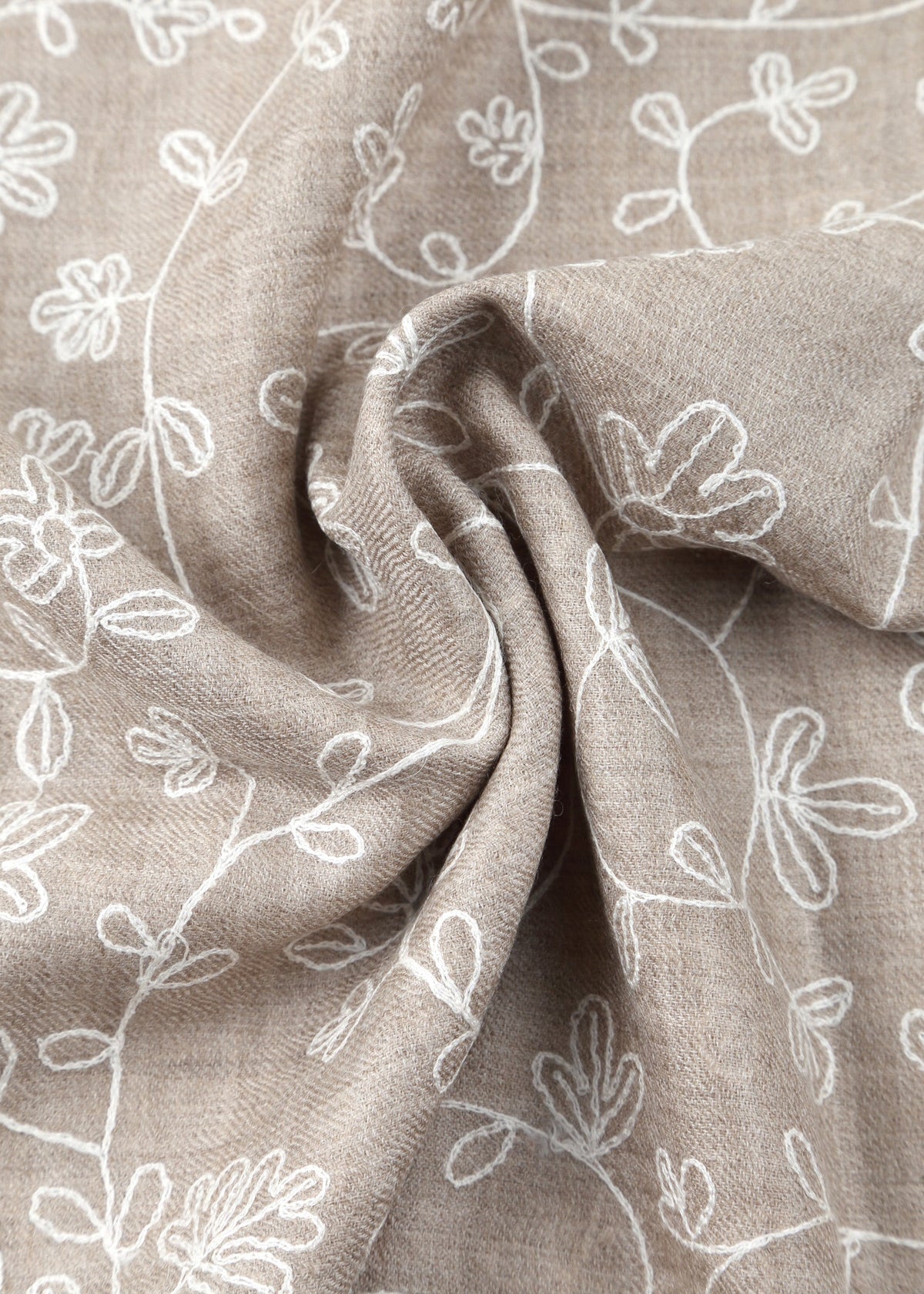 Sertella Hand-Embroidered Shawl