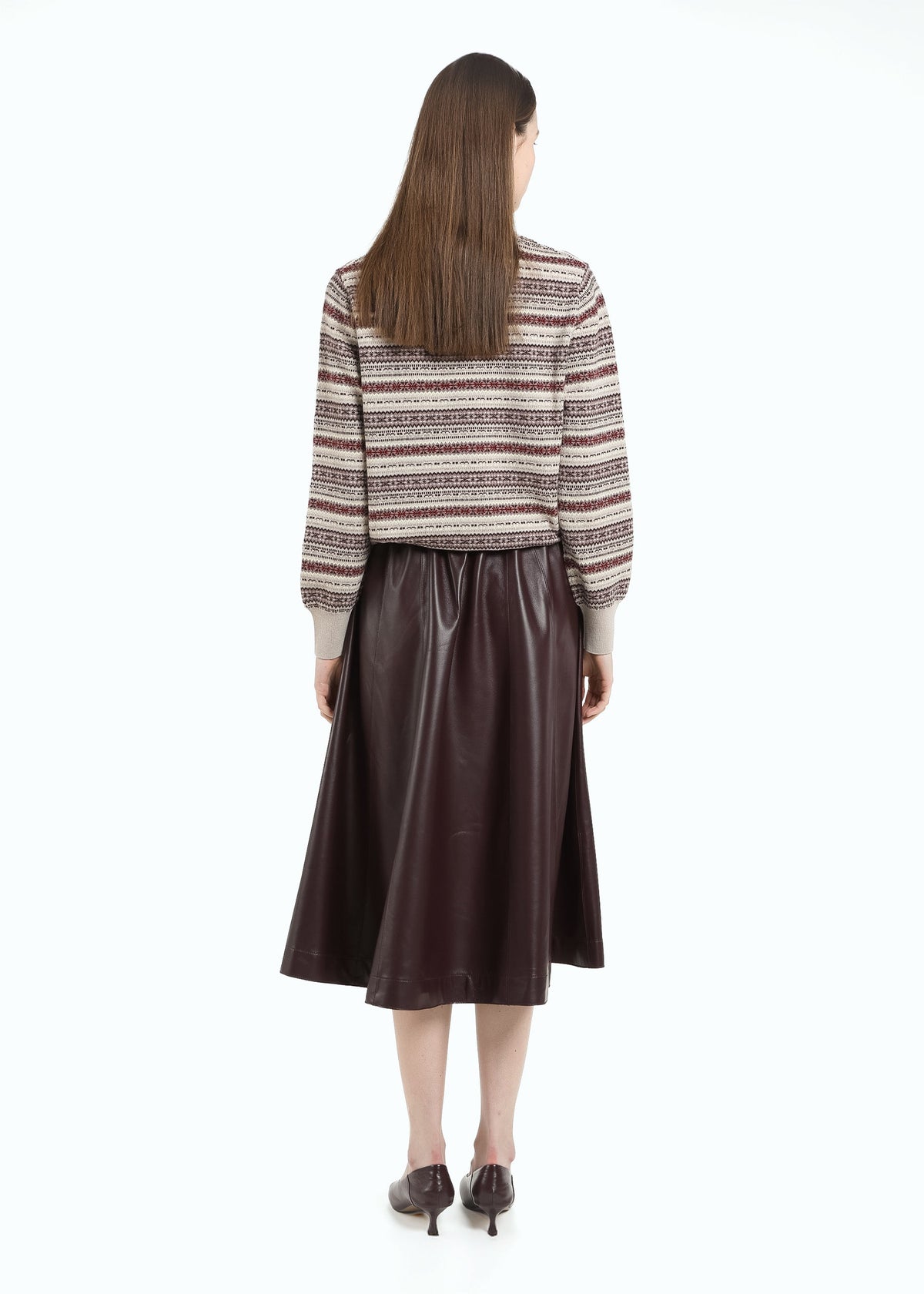 Ravena Leather Skirt