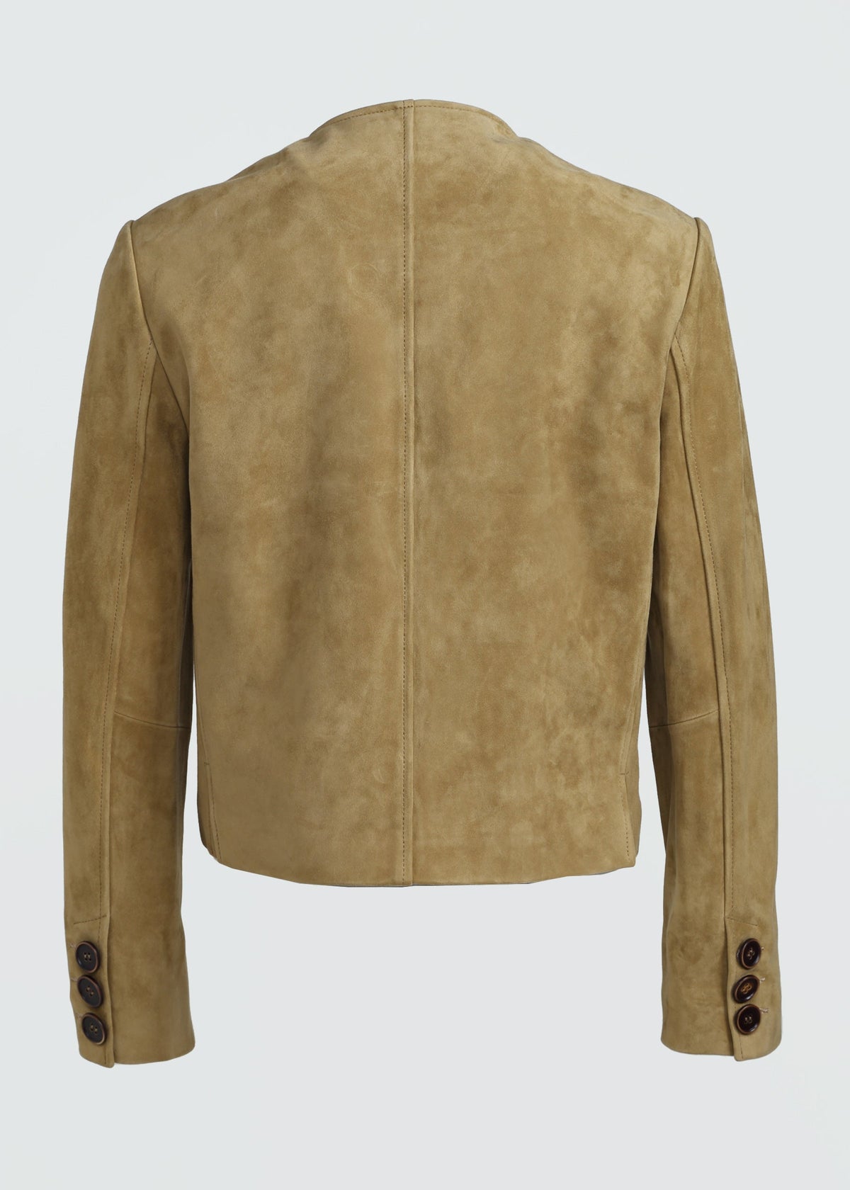 Sontuoso Suede Leather Boxy Jacket