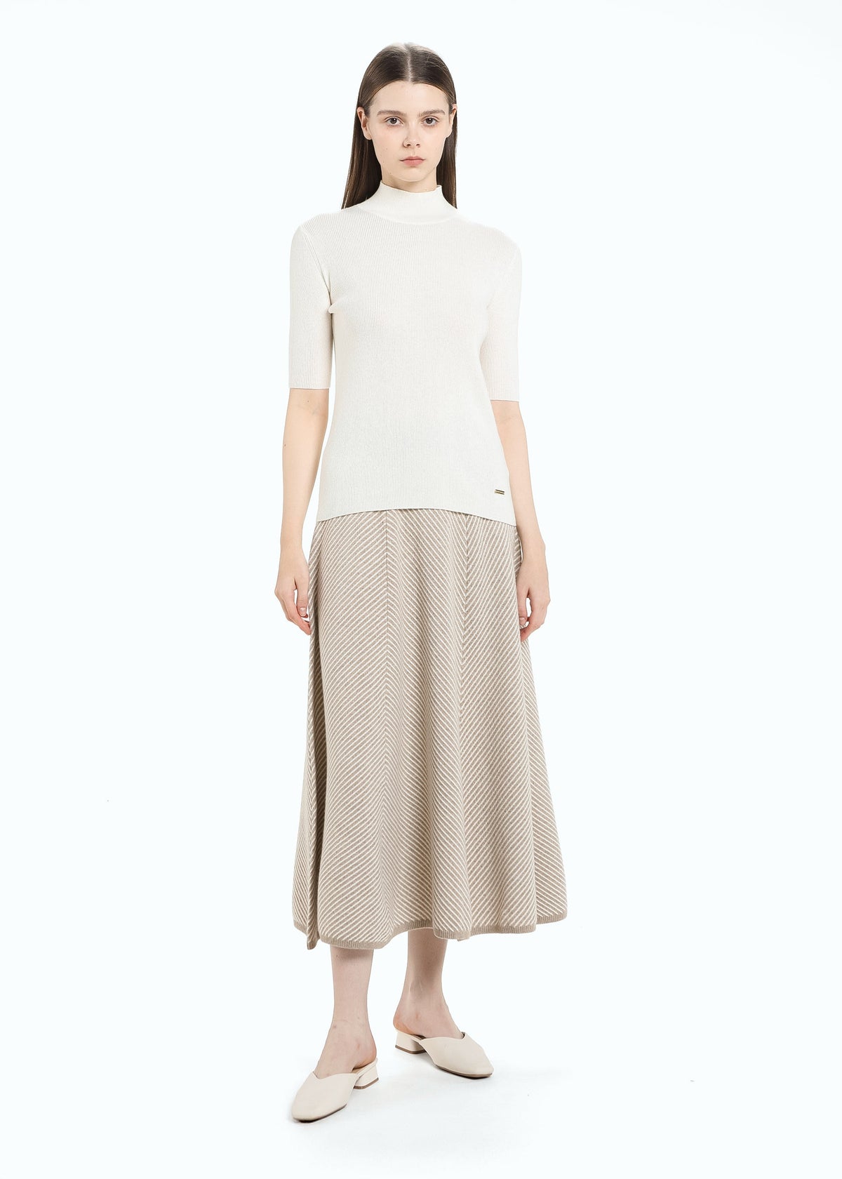 Chevron Skirt