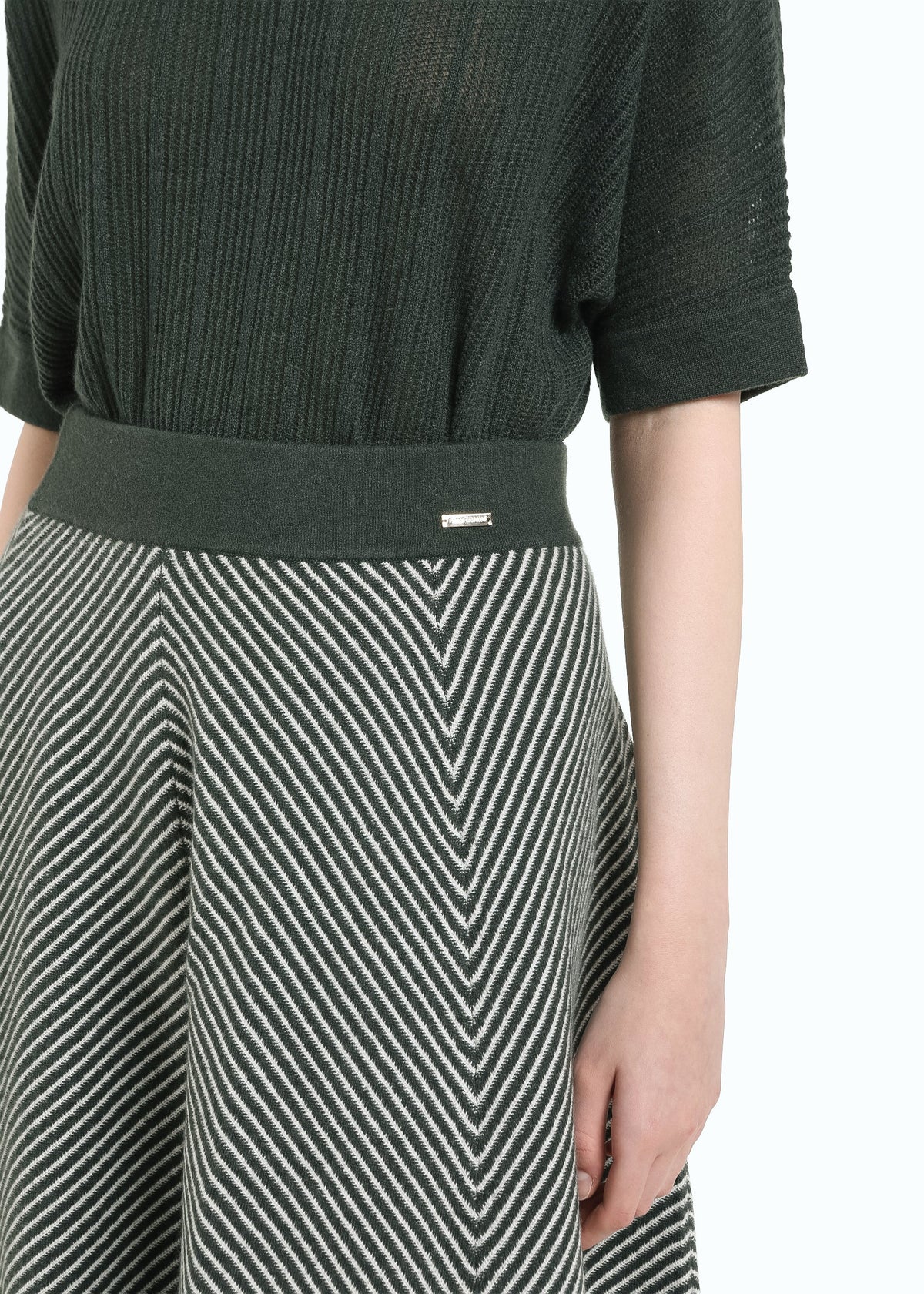 Chevron Skirt
