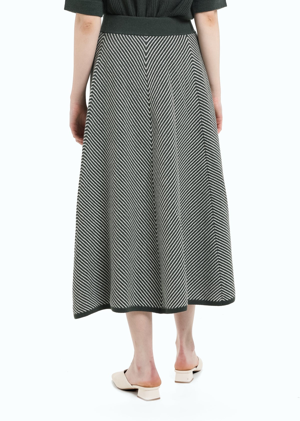 Chevron Skirt