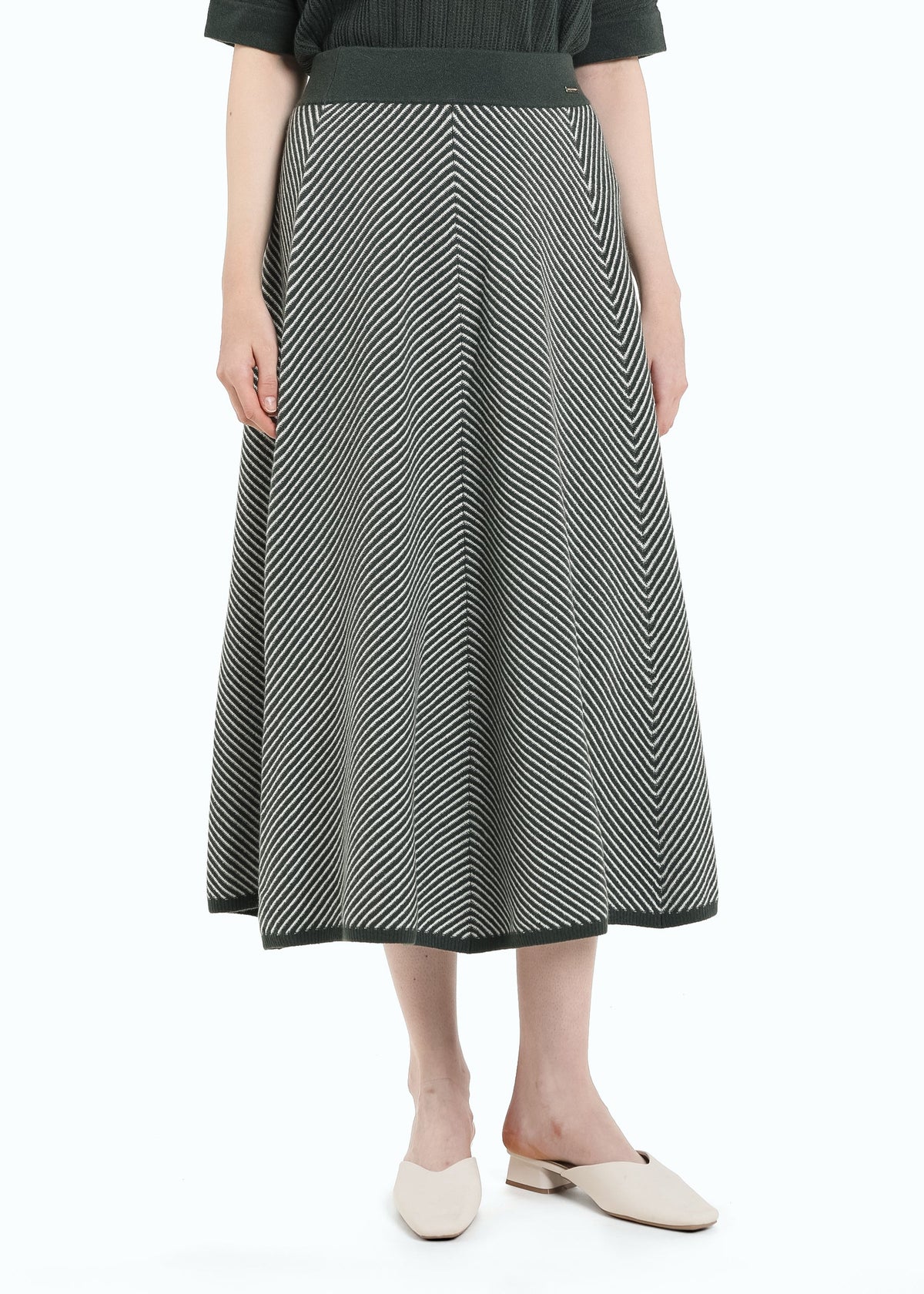 Chevron Skirt