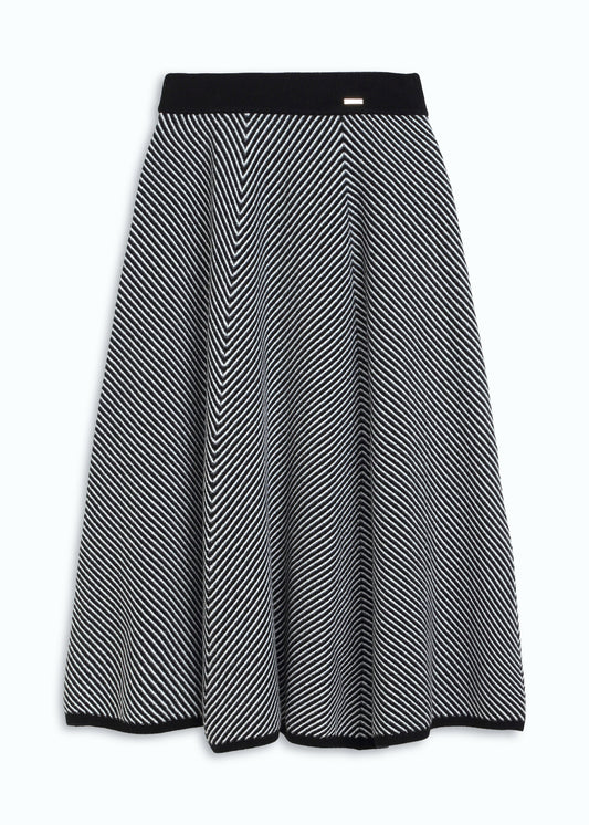 Chevron Skirt