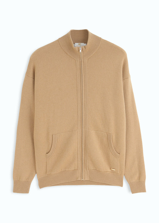 Tasca Zip Up Cardigan