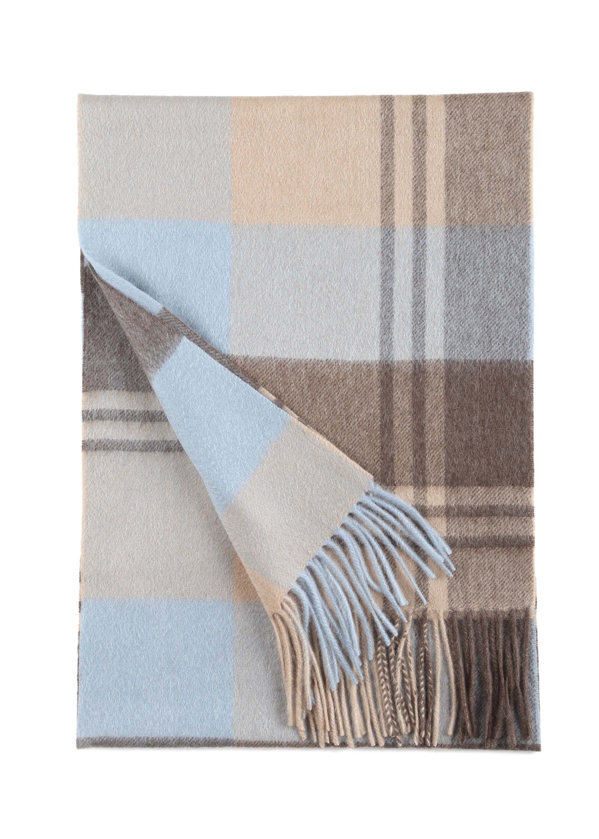 Cremisi Checked Shawl