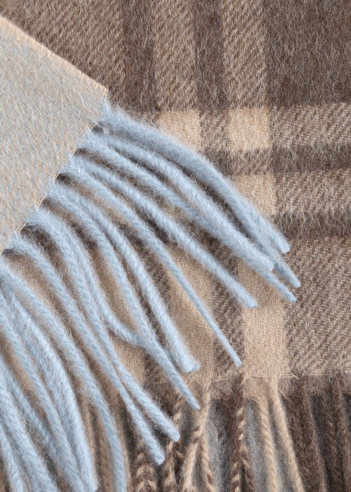 Cremisi Checked Shawl