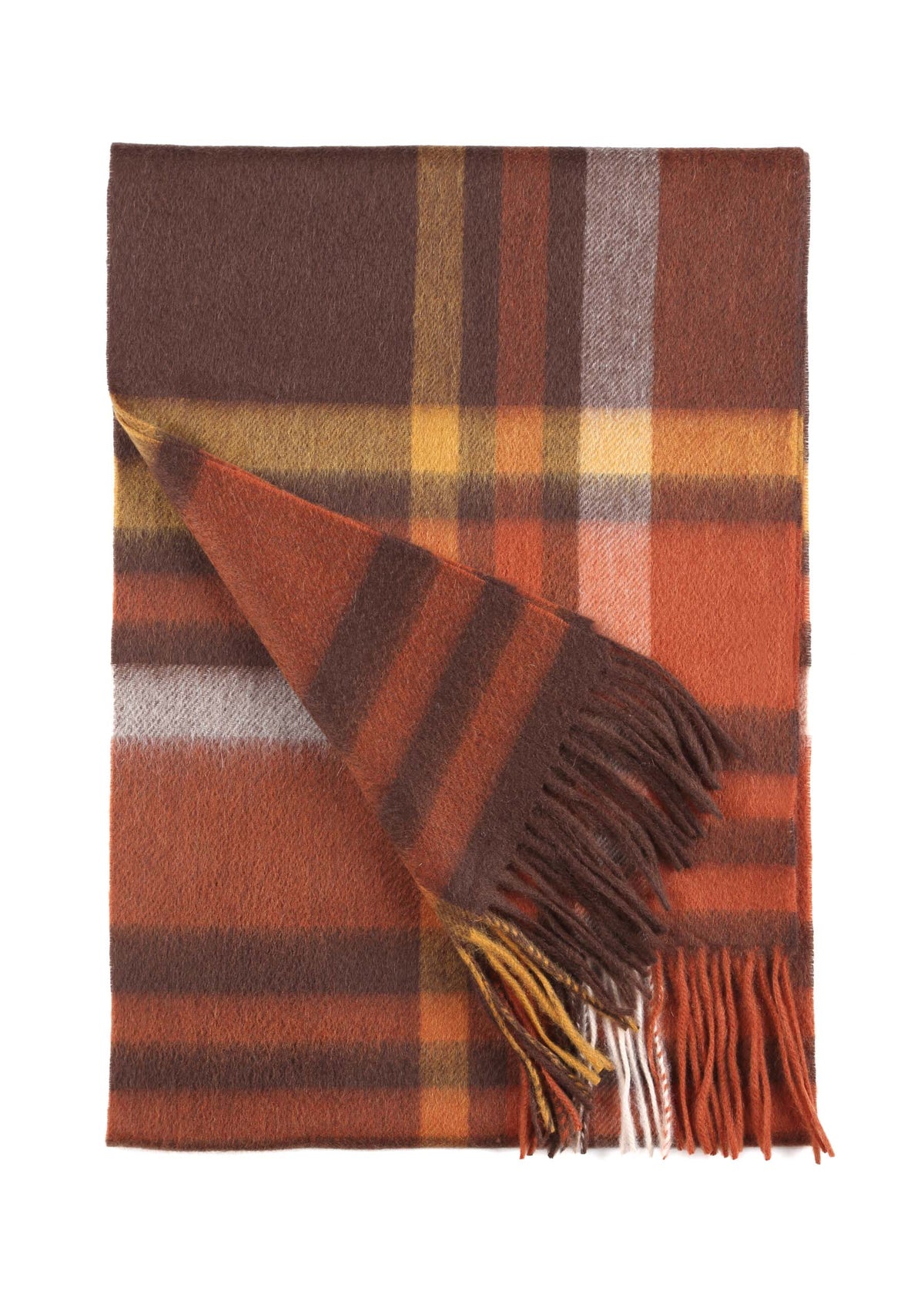Cremisi Checked Shawl