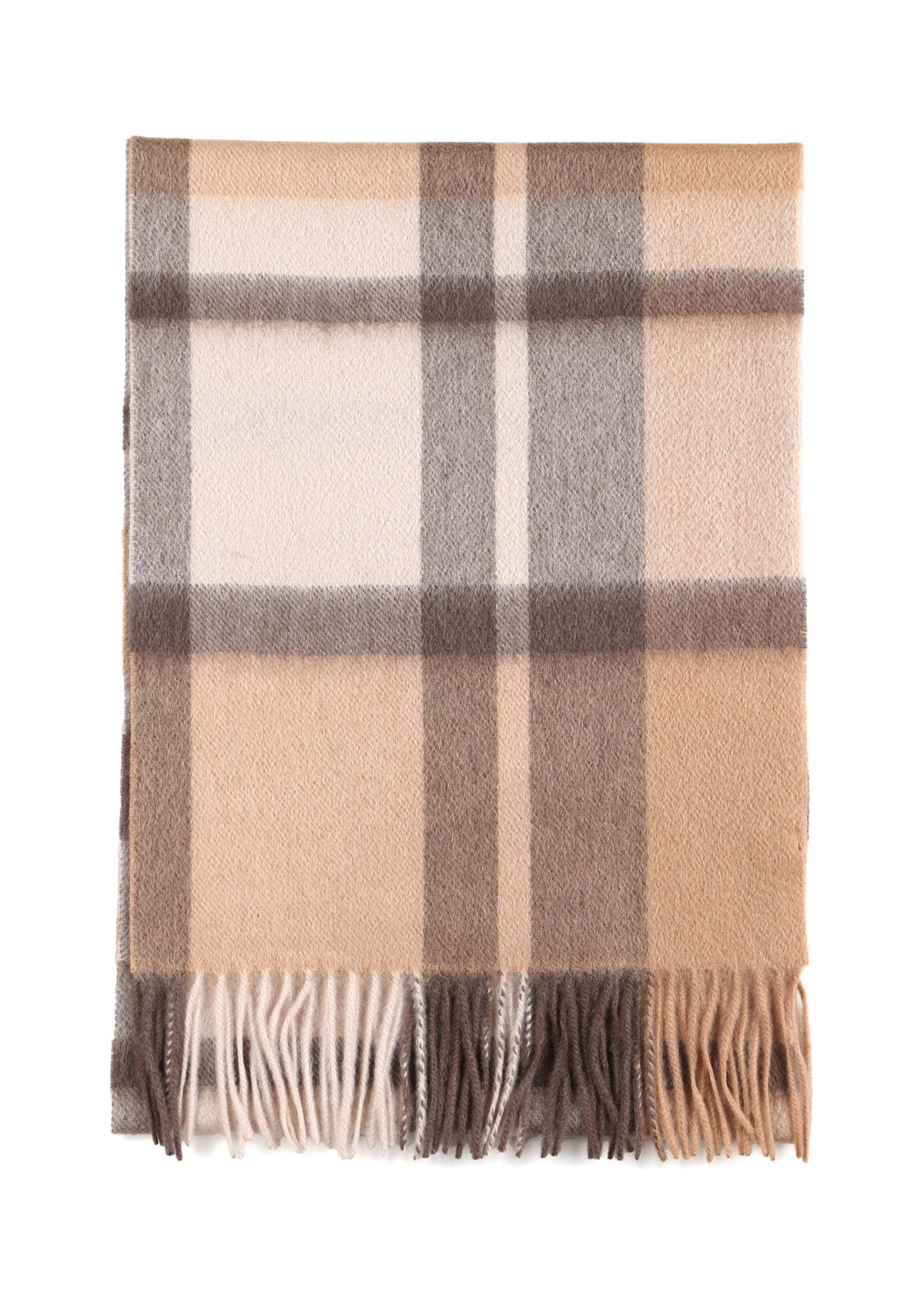 Cremisi Checked Shawl
