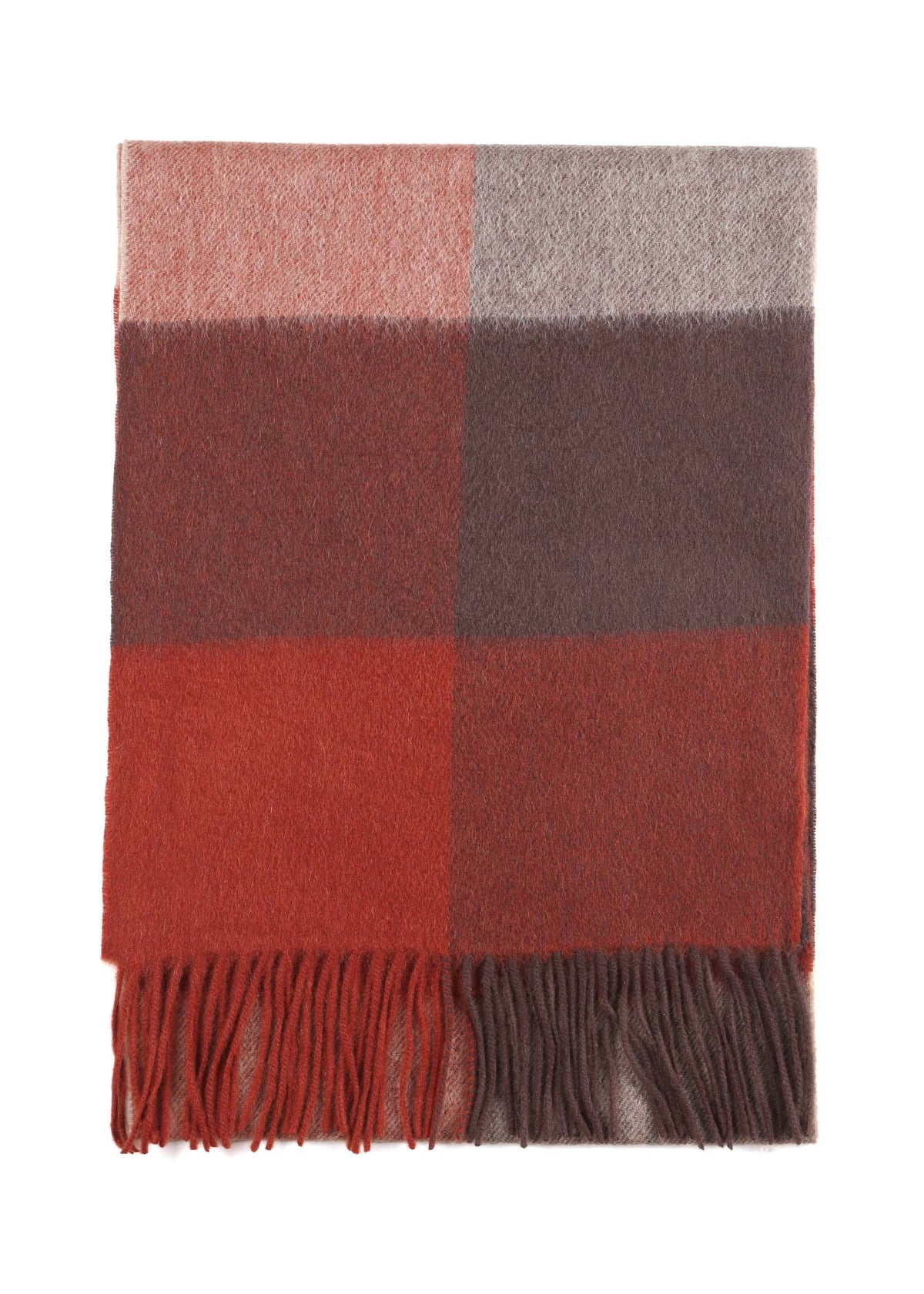 Cremisi Checked Shawl