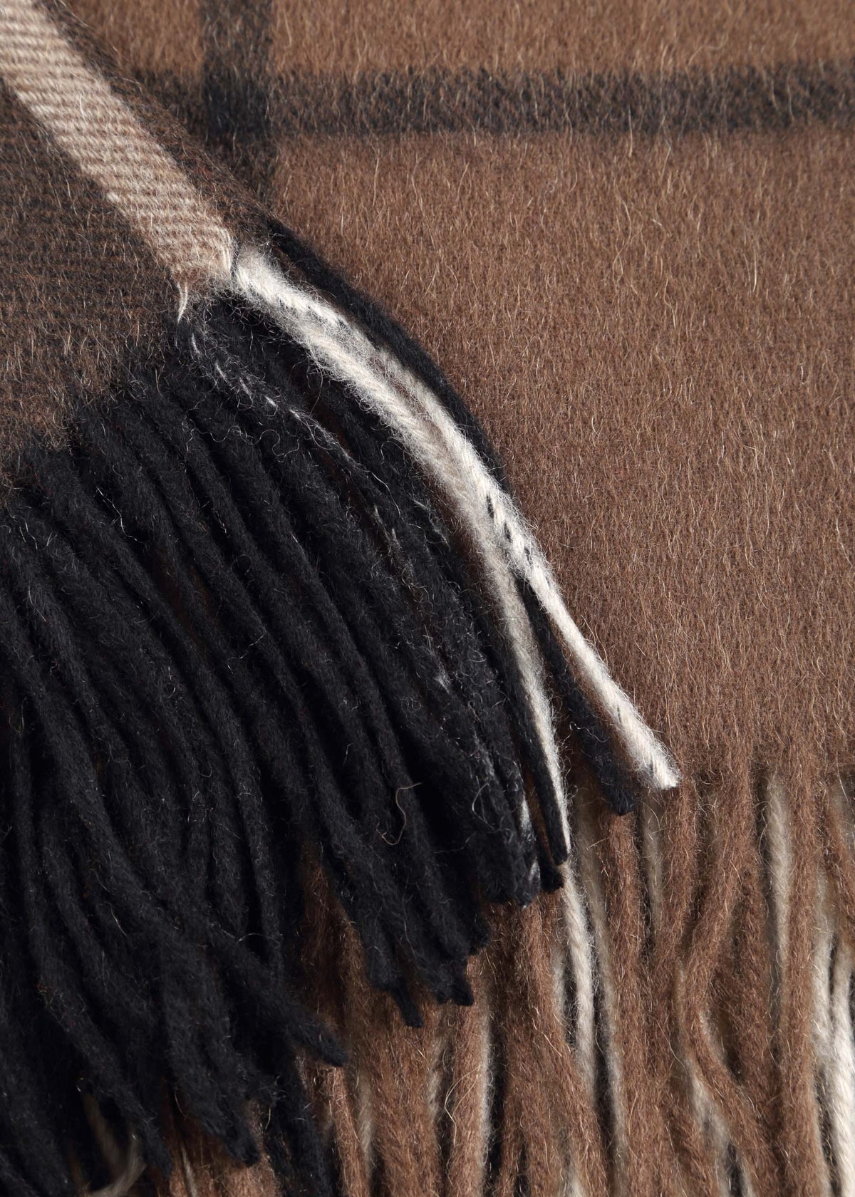 Rubino Checked Shawl
