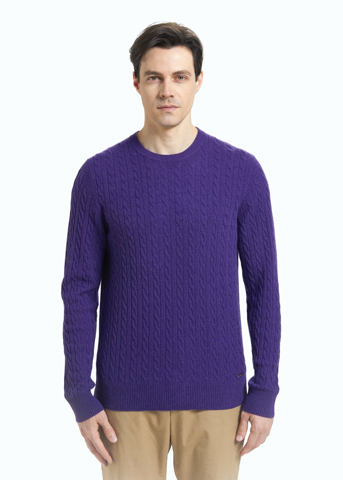 Ricamo Cable Knit Jumper