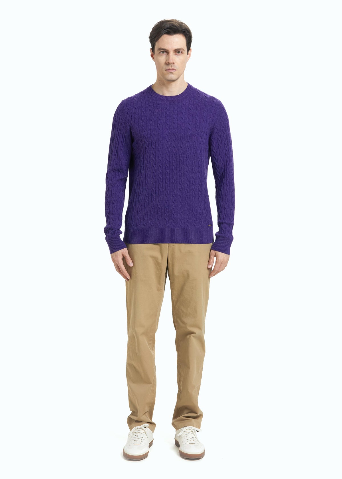 Ricamo Cable Knit Jumper