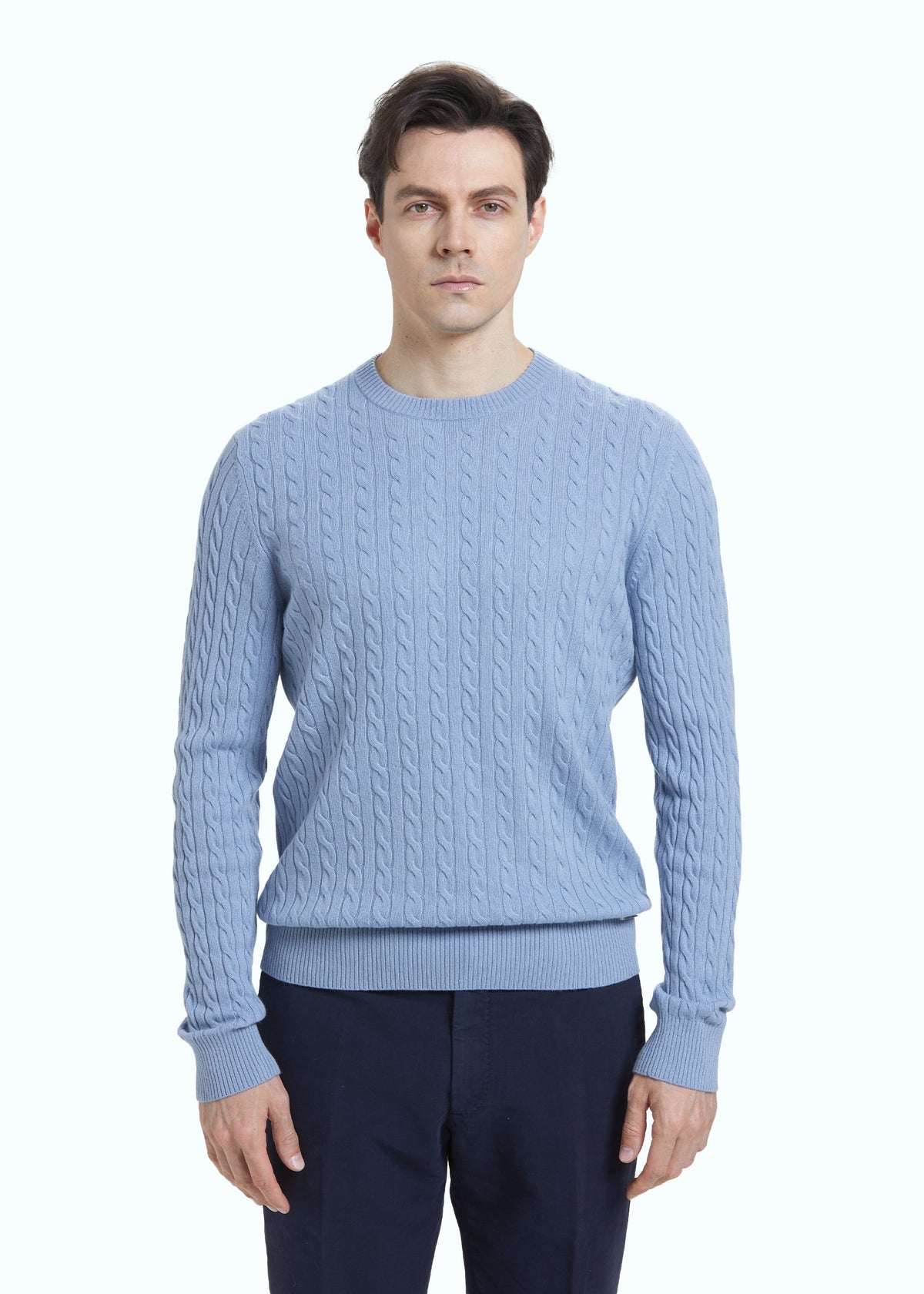 Ricamo Cable Knit Jumper