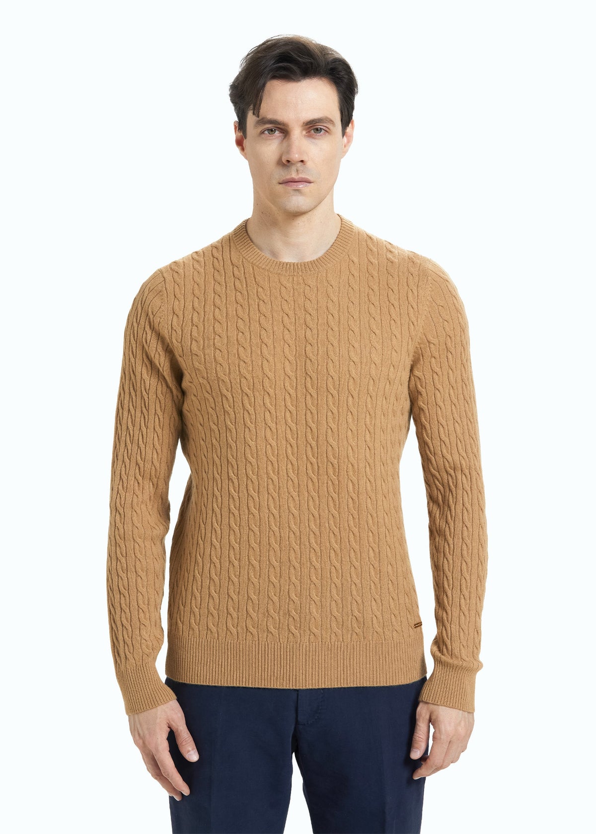 Ricamo Cable Knit Jumper