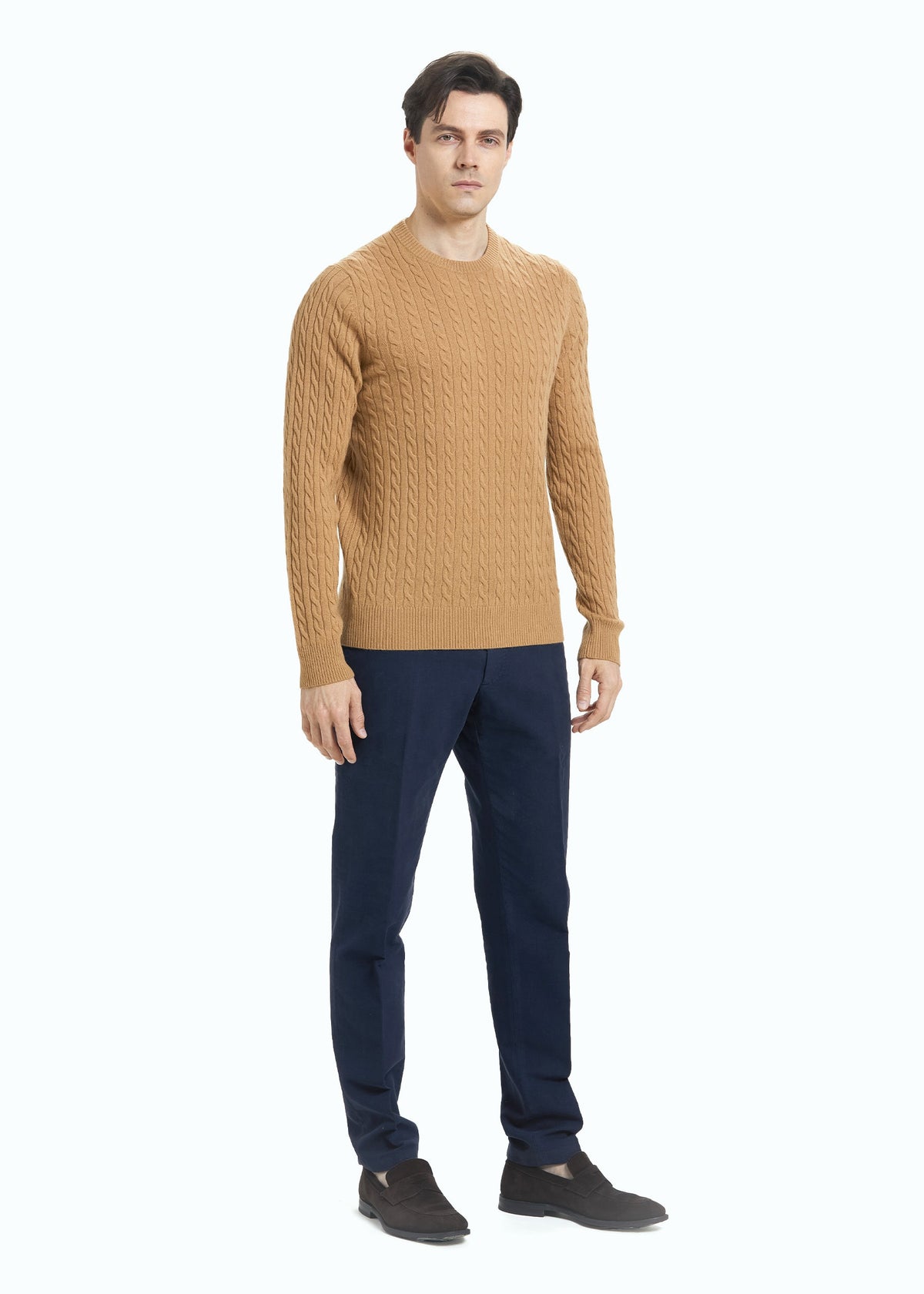 Ricamo Cable Knit Jumper