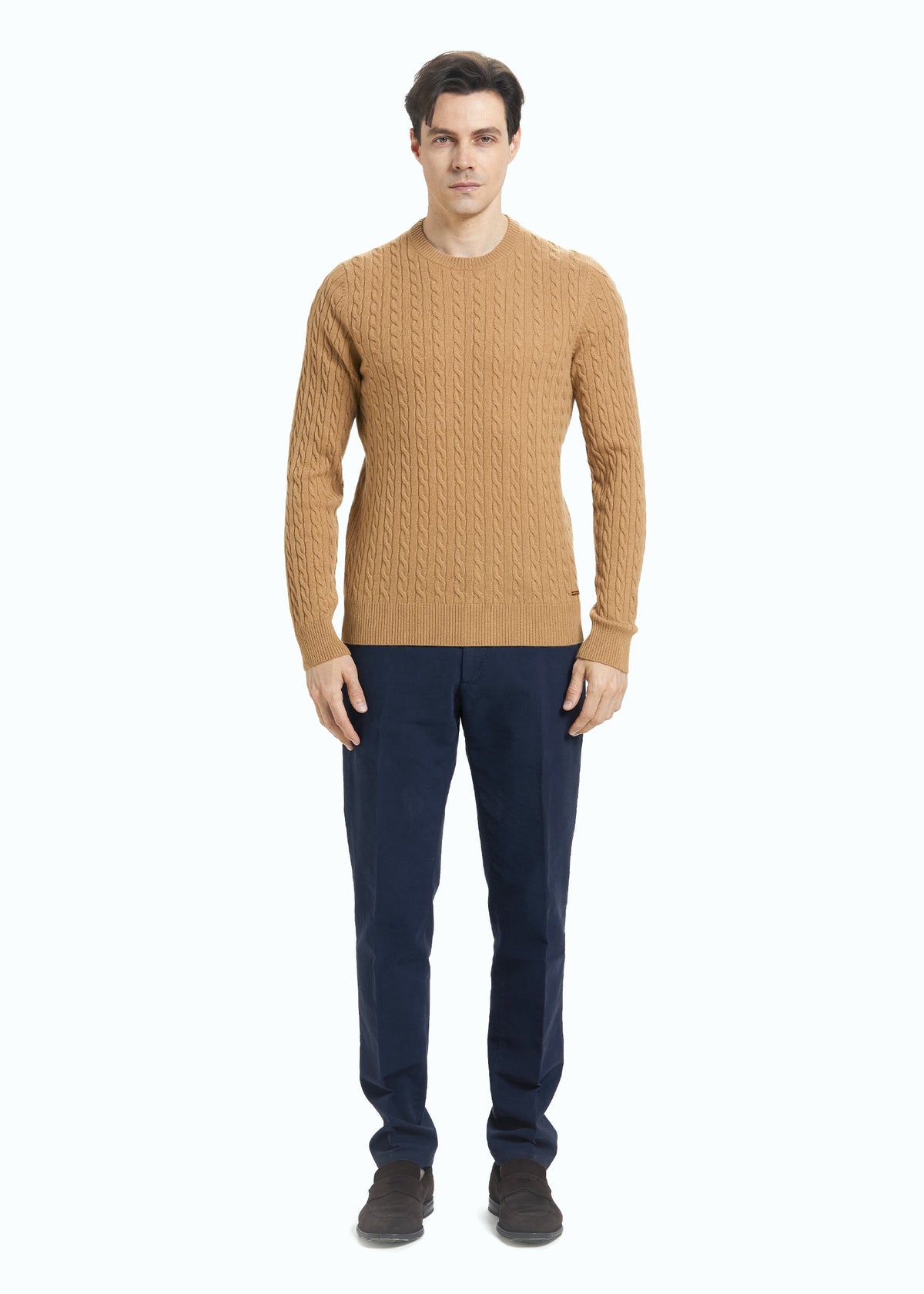 Ricamo Cable Knit Jumper