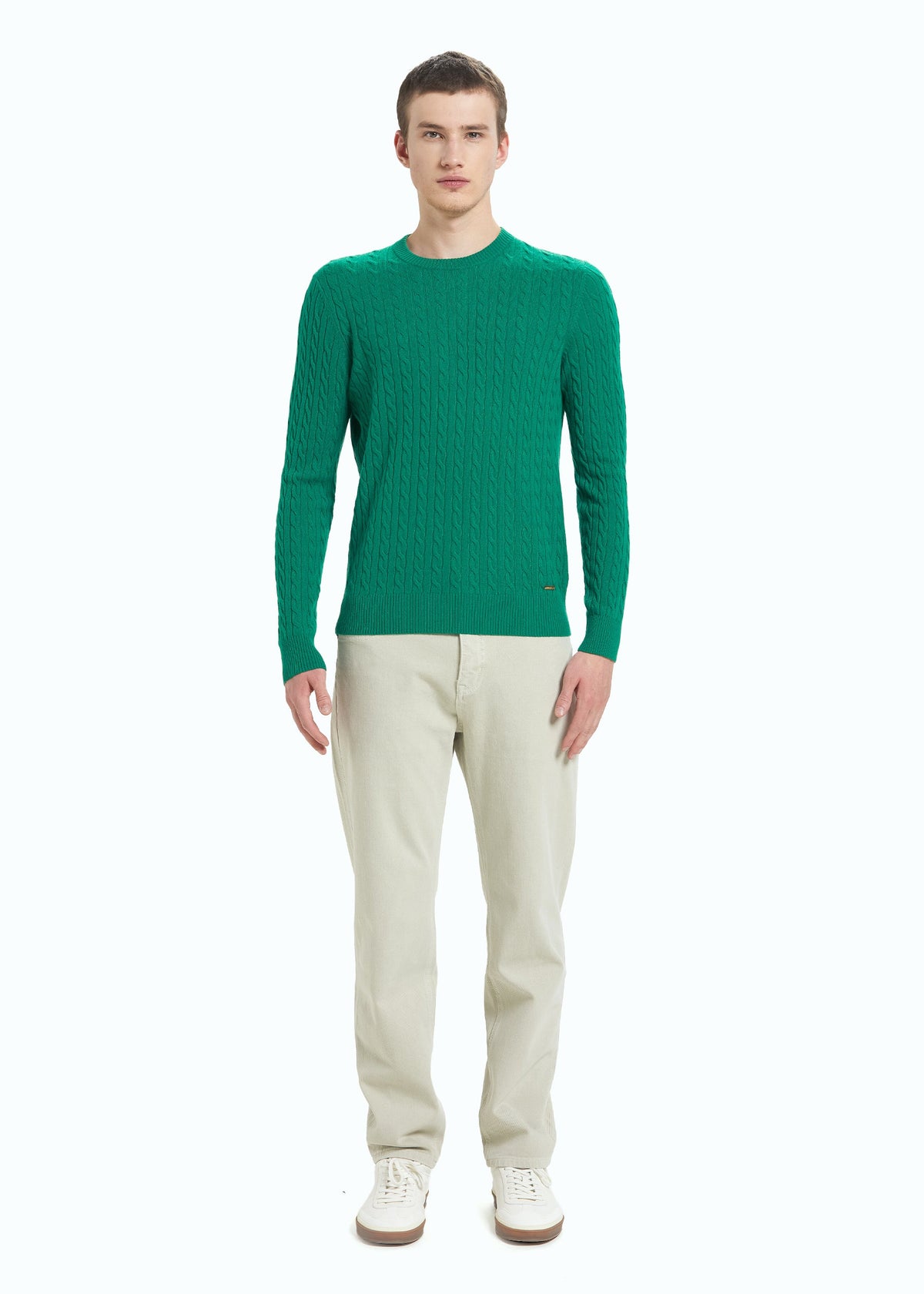 Ricamo Cable Knit Jumper
