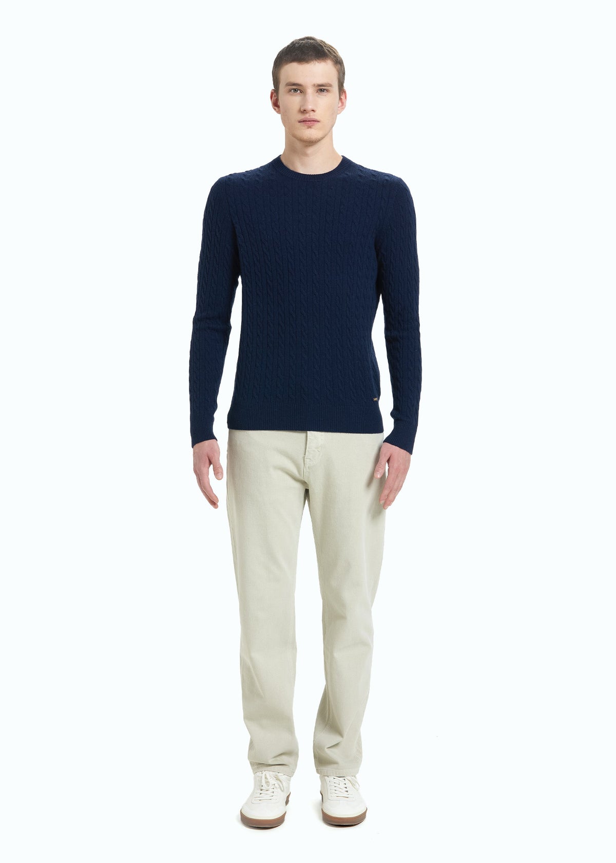 Ricamo Cable Knit Jumper