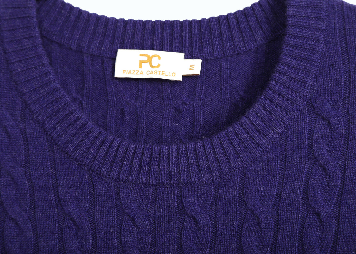 Ricamo Cable Knit Jumper