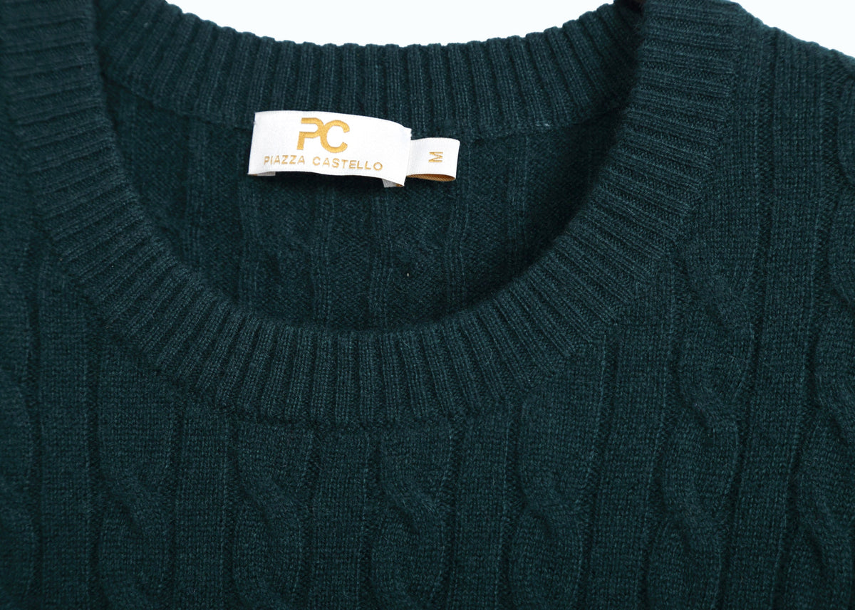 Ricamo Cable Knit Jumper