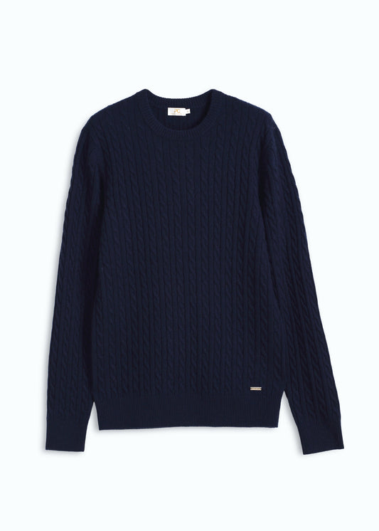 Ricamo Cable Knit Jumper