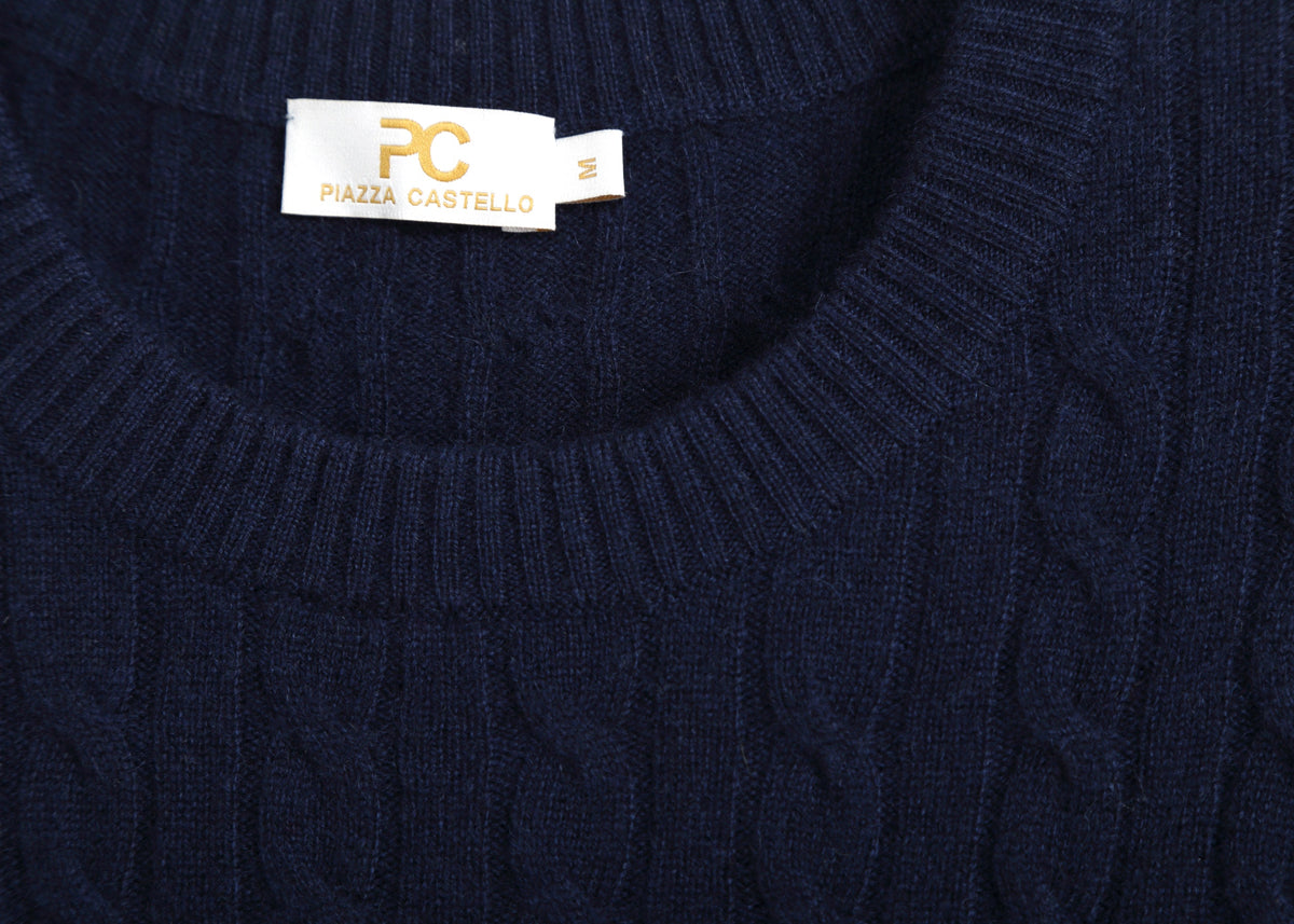 Ricamo Cable Knit Jumper