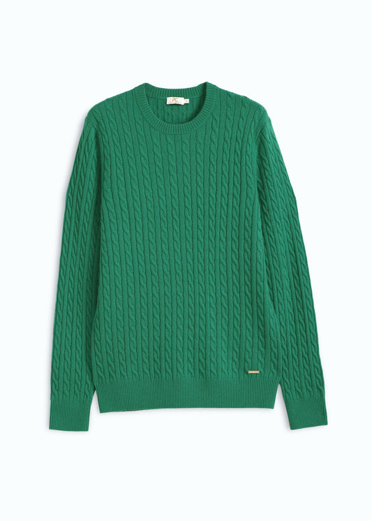 Ricamo Cable Knit Jumper