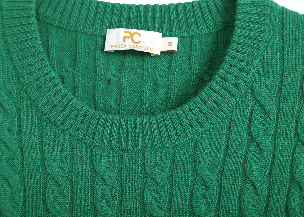 Ricamo Cable Knit Jumper