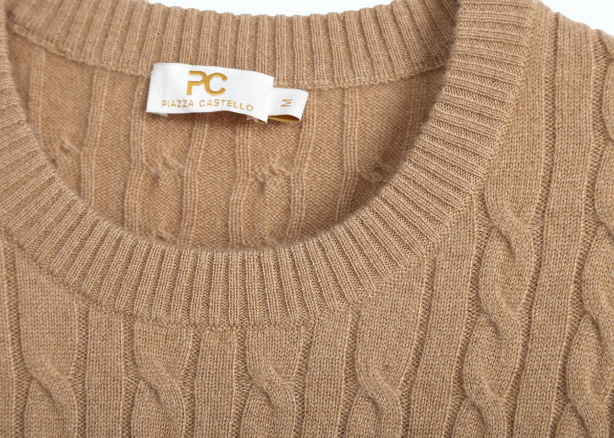 Ricamo Cable Knit Jumper