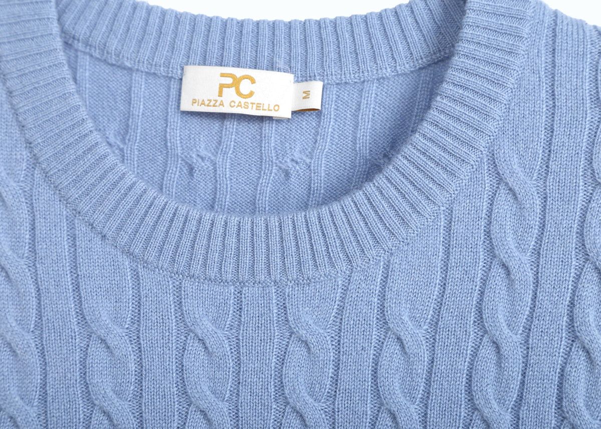 Ricamo Cable Knit Jumper