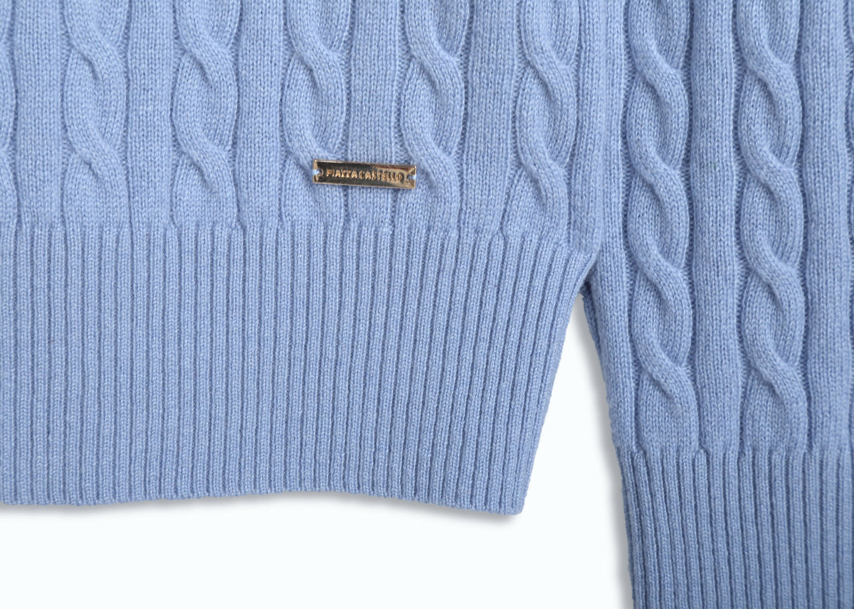 Ricamo Cable Knit Jumper
