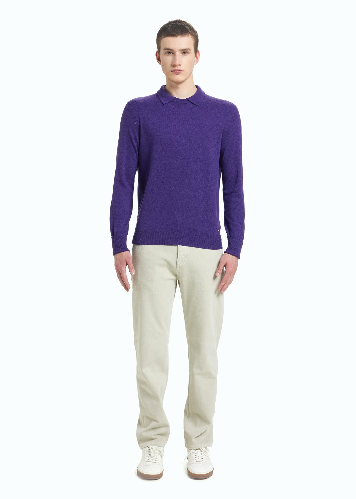 Siena Men's Polo Neck Jumper