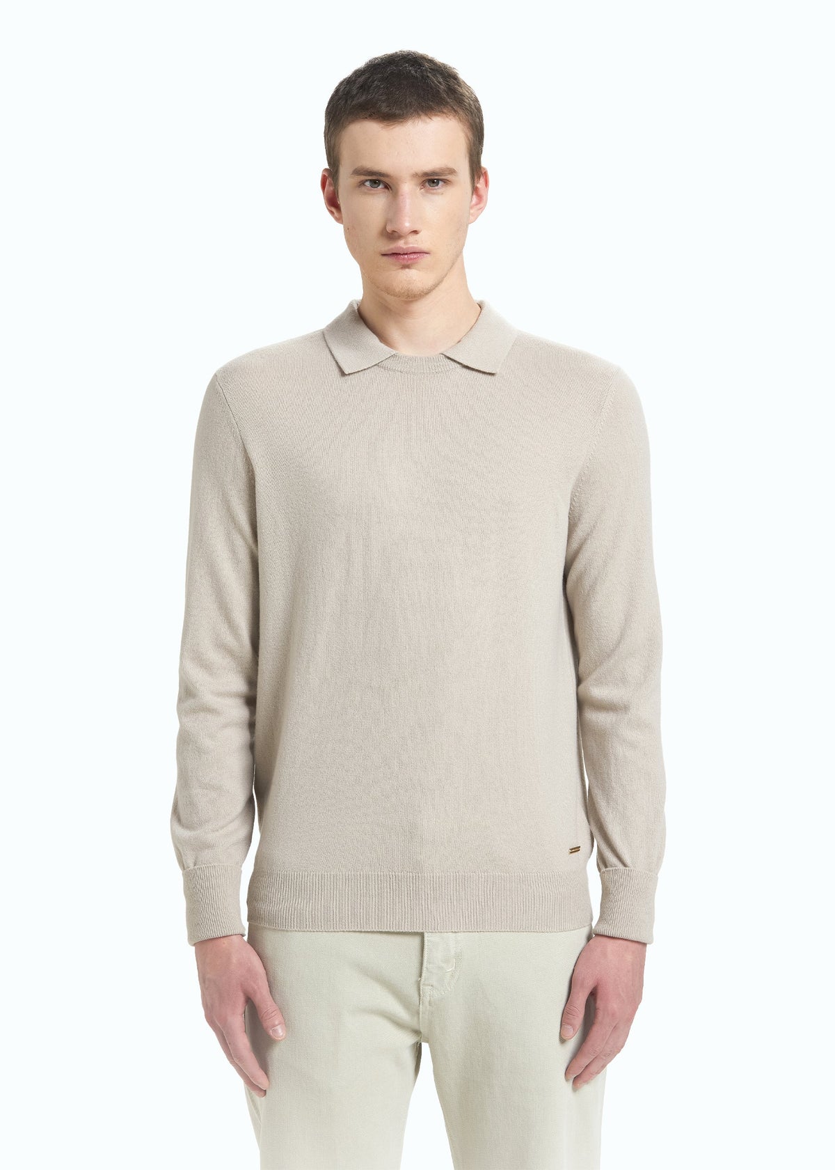 Siena Men's Polo Neck Jumper