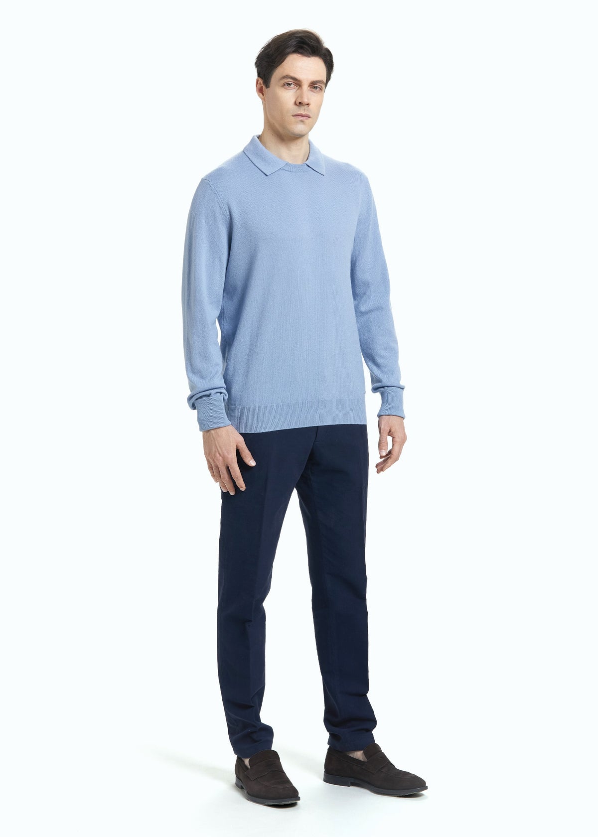 Siena Men's Polo Neck Jumper