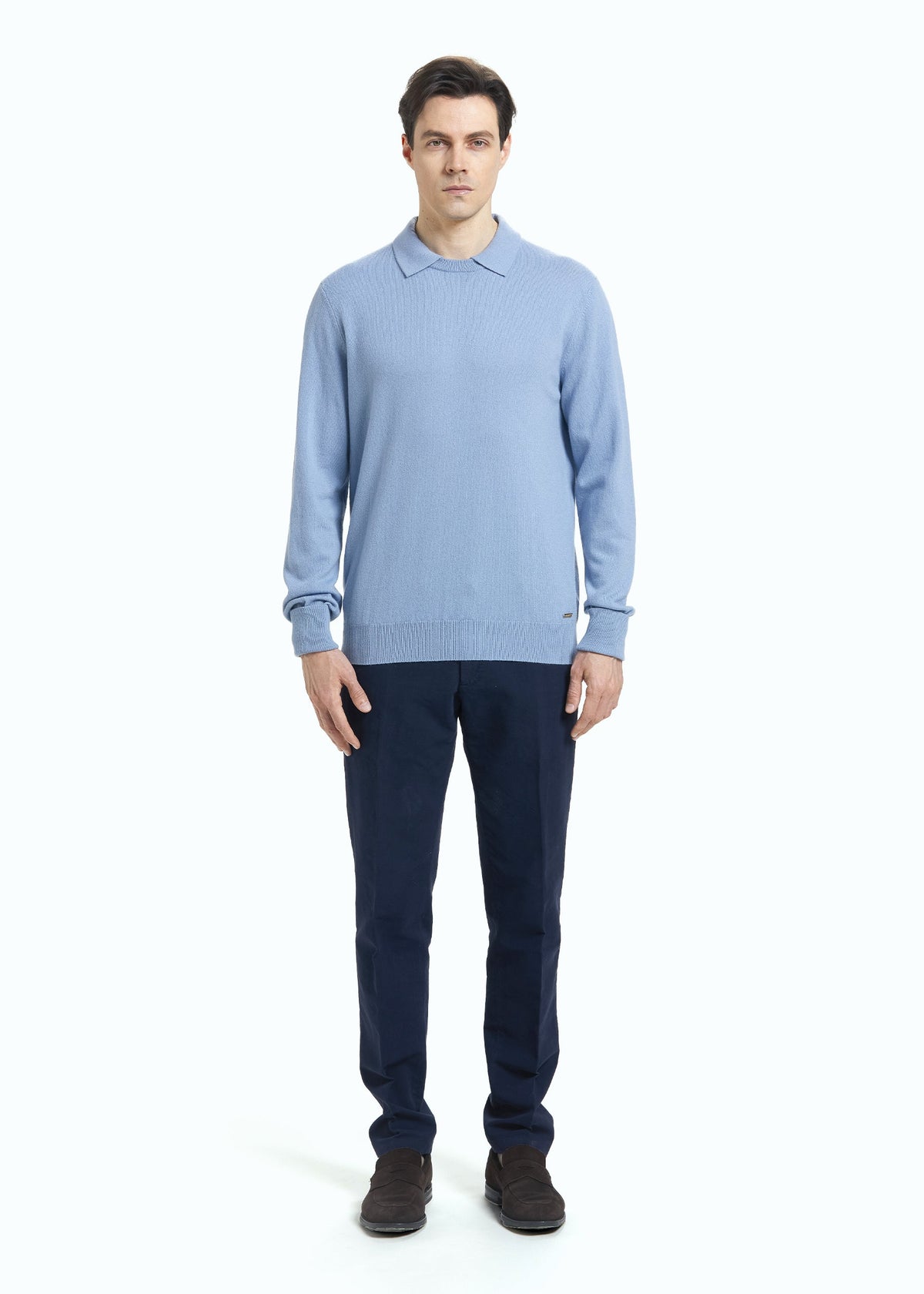 Siena Men's Polo Neck Jumper
