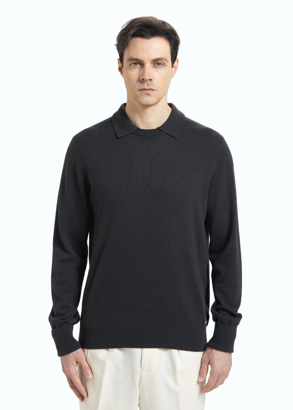 Siena Men's Polo Neck Jumper
