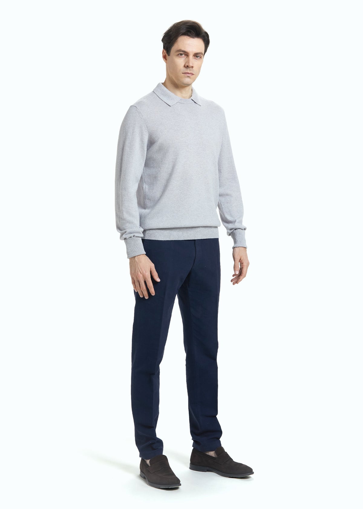Siena Men's Polo Neck Jumper