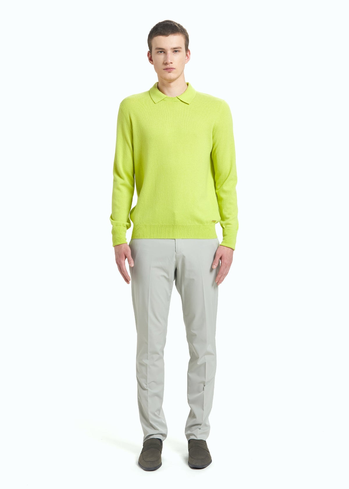 Siena Men's Polo Neck Jumper