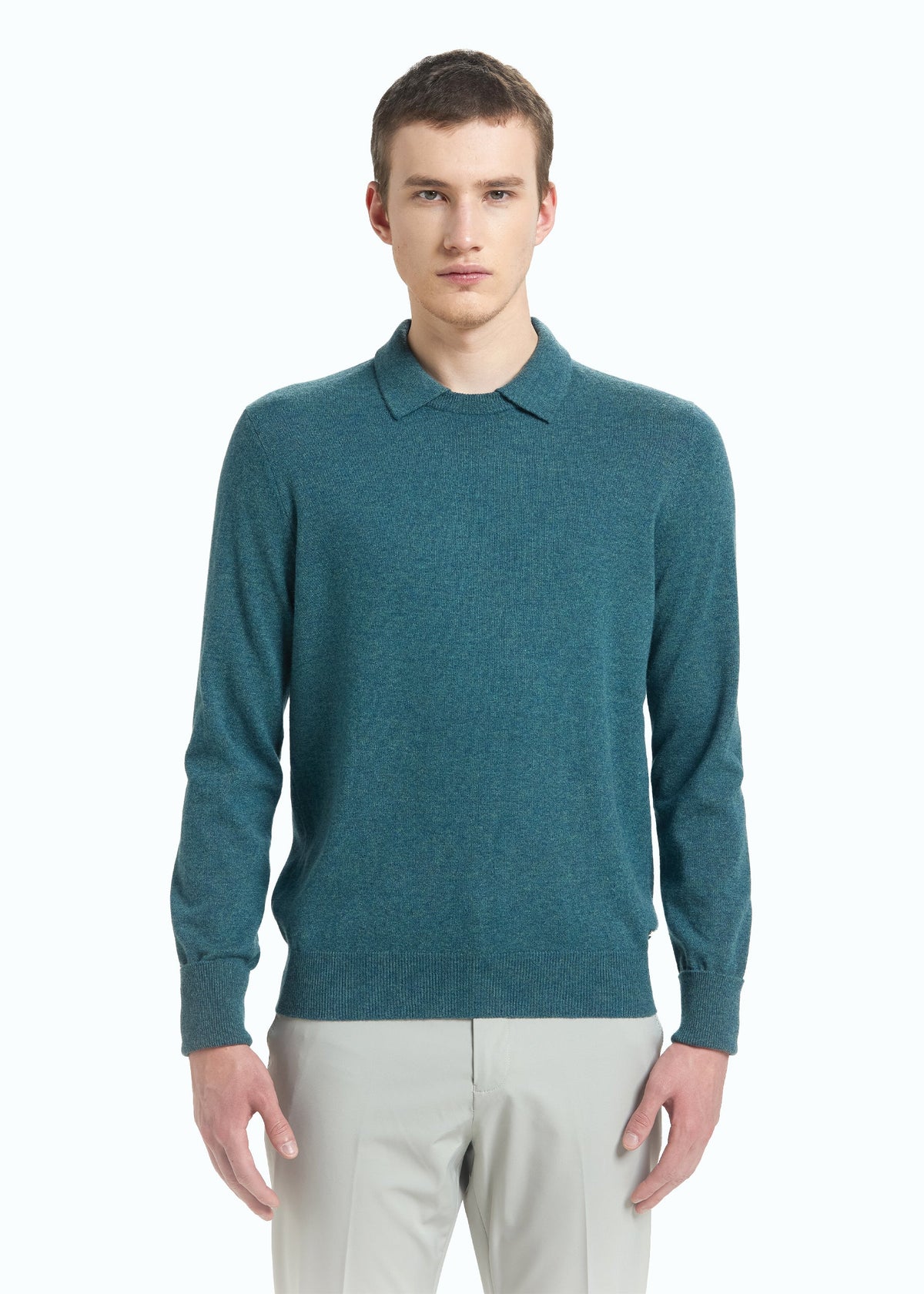 Siena Men's Polo Neck Jumper