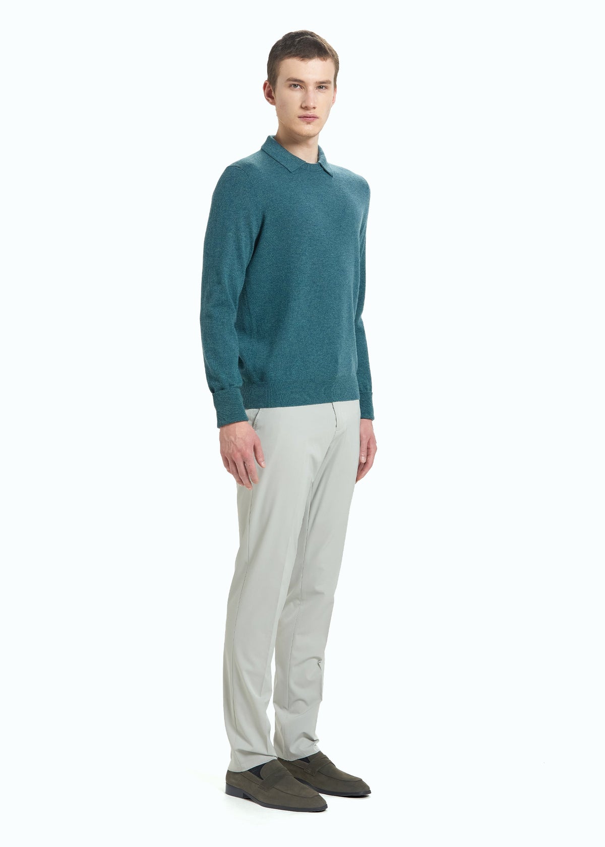 Siena Men's Polo Neck Jumper