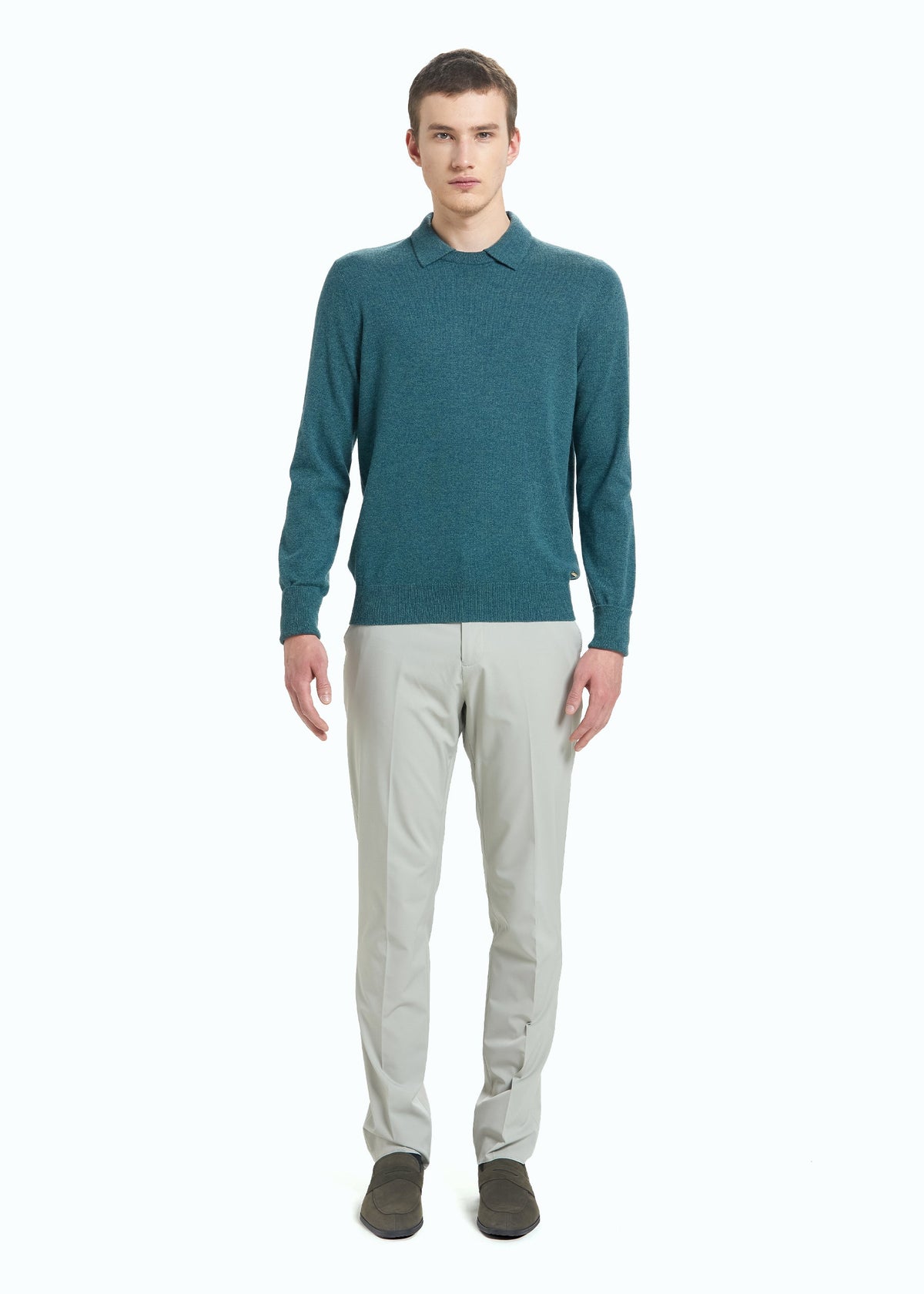 Siena Men's Polo Neck Jumper