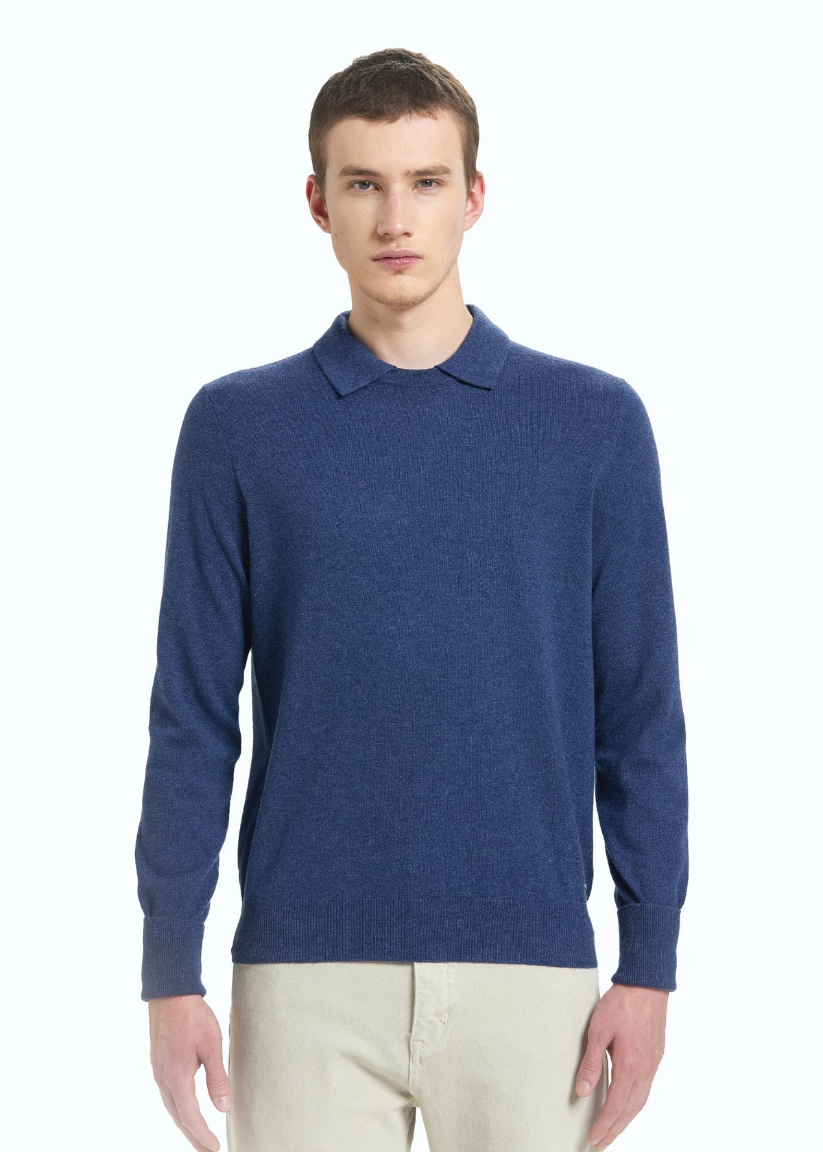 Siena Men's Polo Neck Jumper