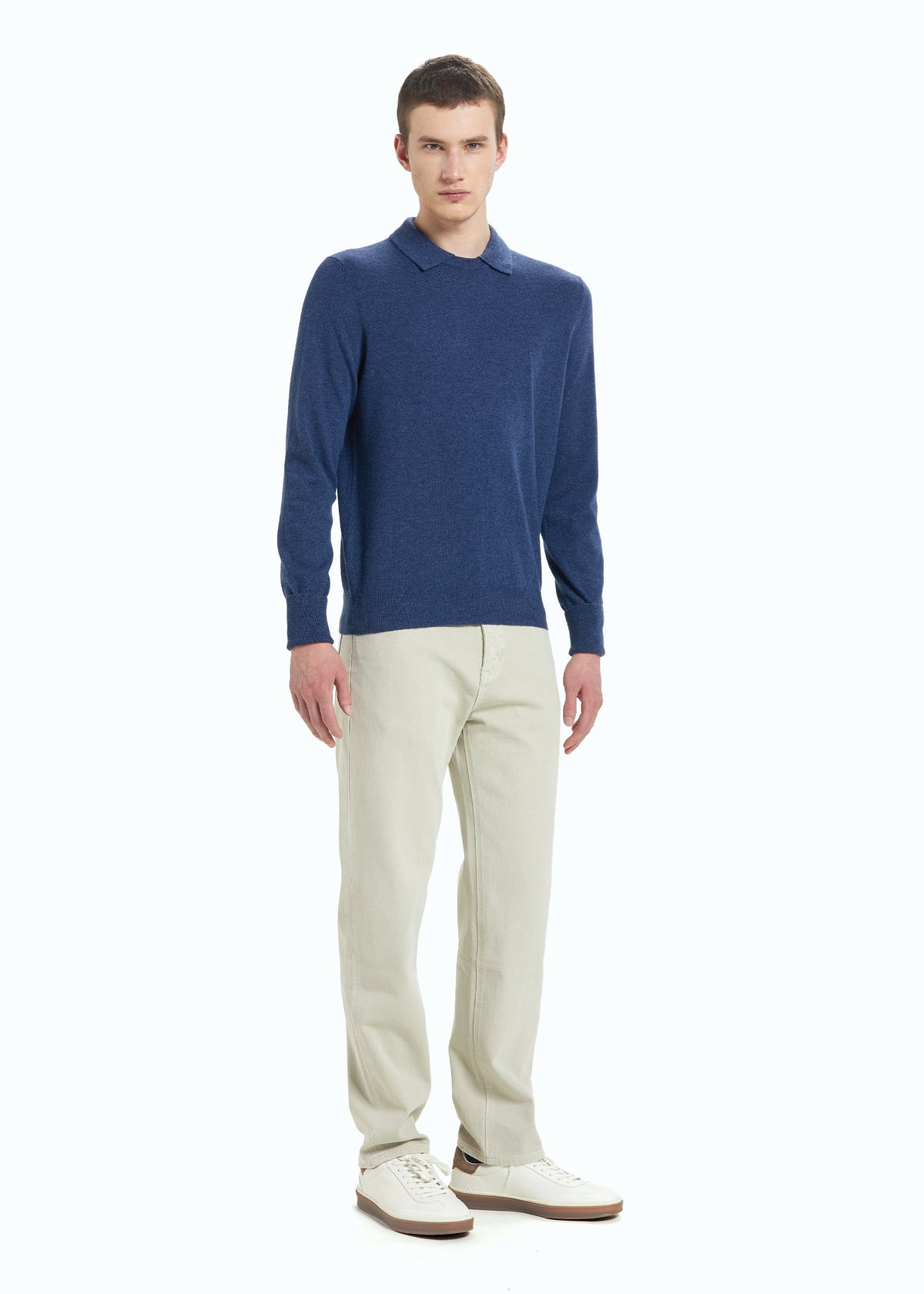 Siena Men's Polo Neck Jumper