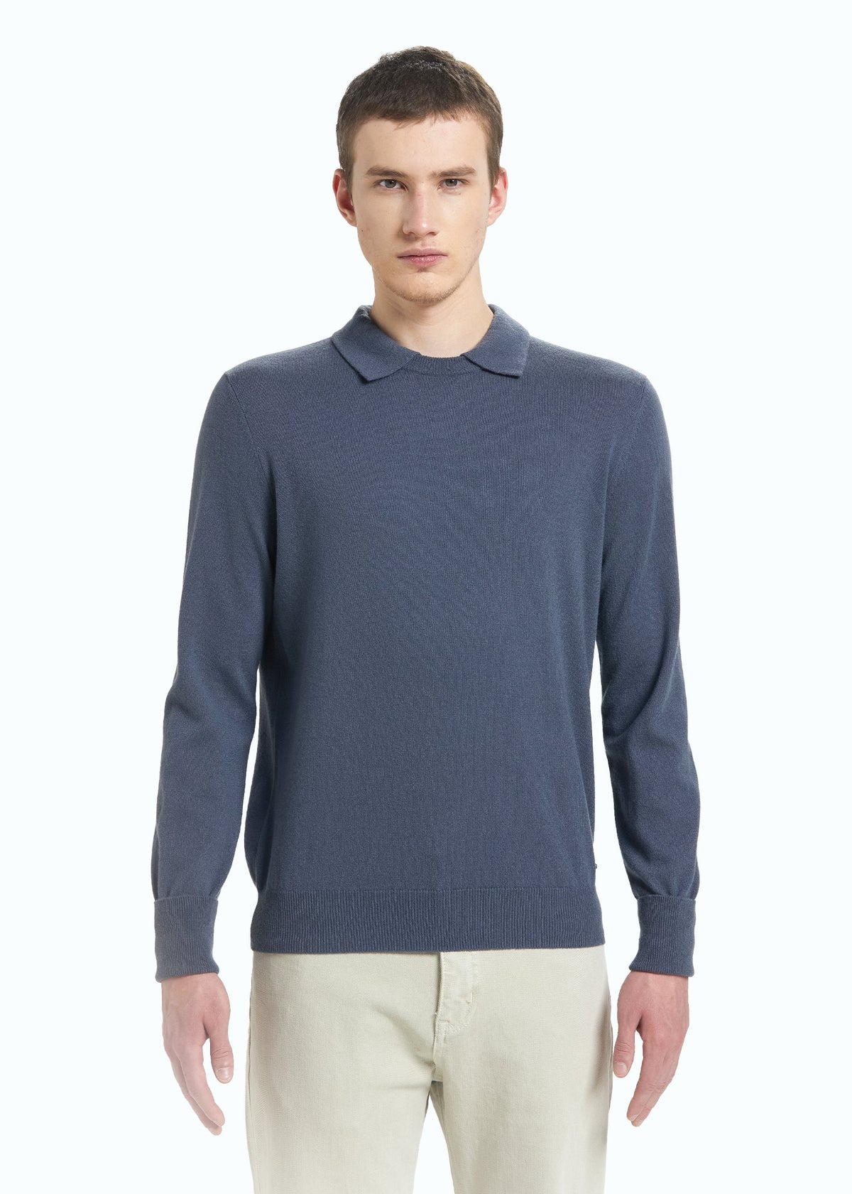 Siena Men's Polo Neck Jumper