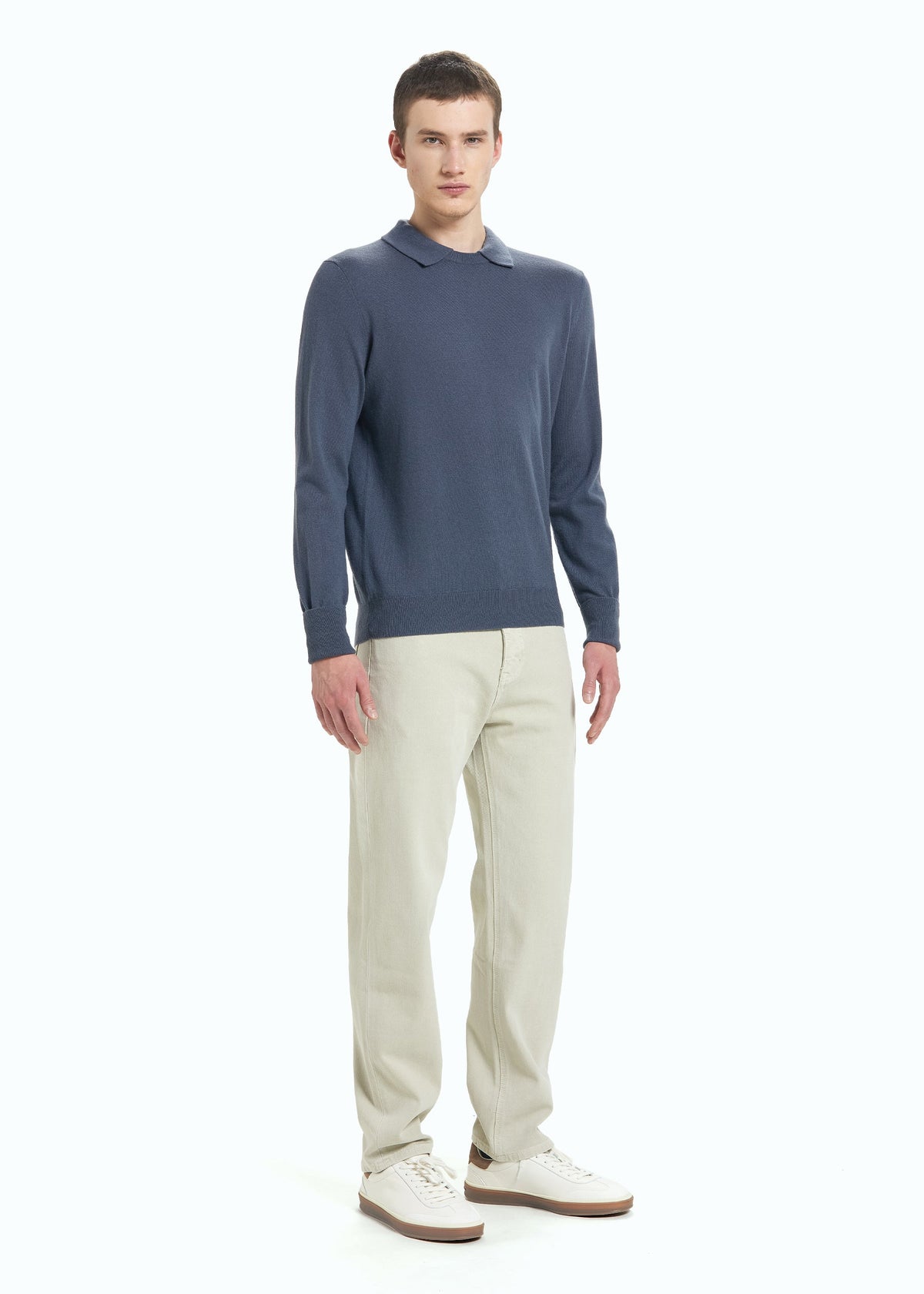 Siena Men's Polo Neck Jumper