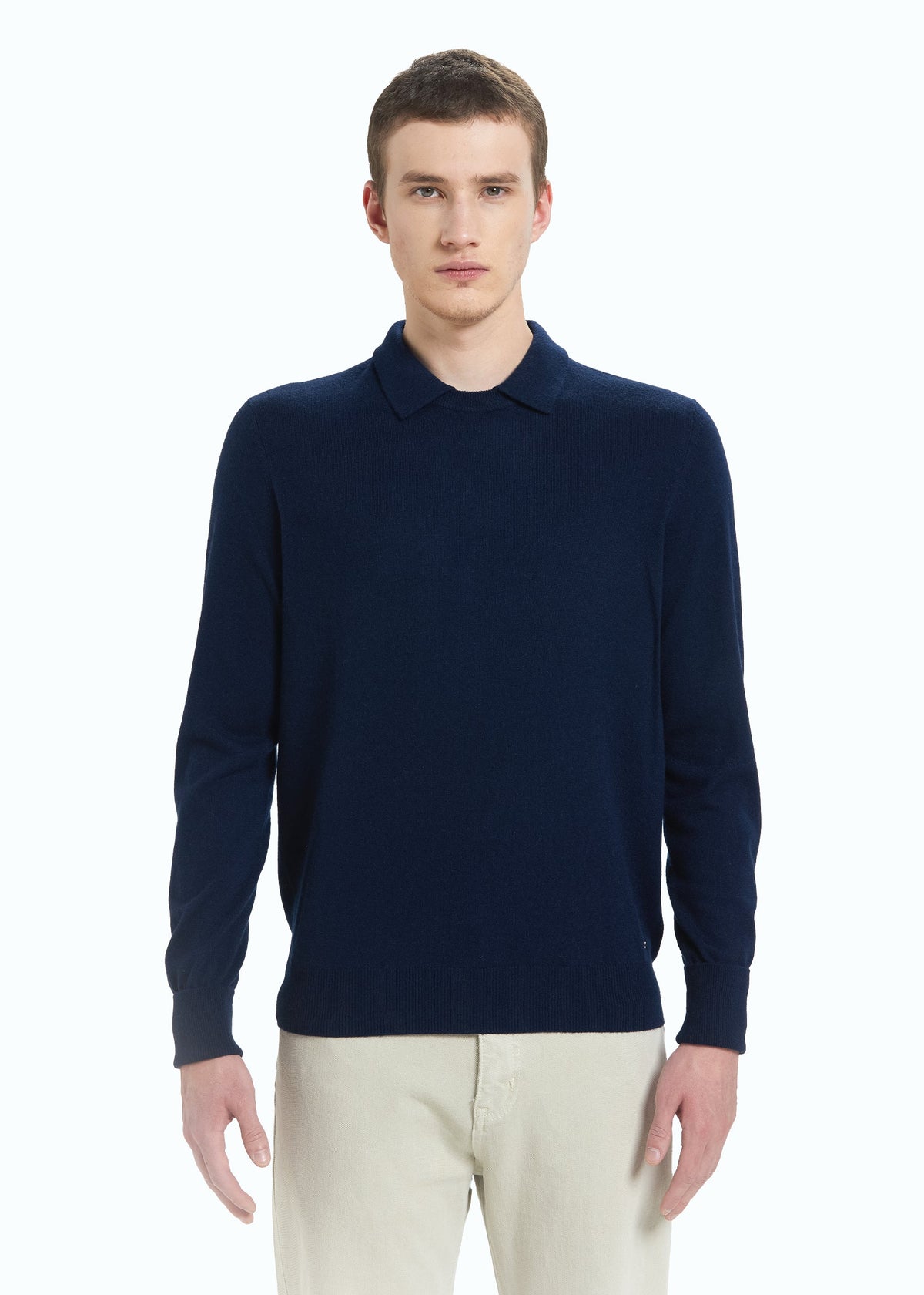 Siena Men's Polo Neck Jumper
