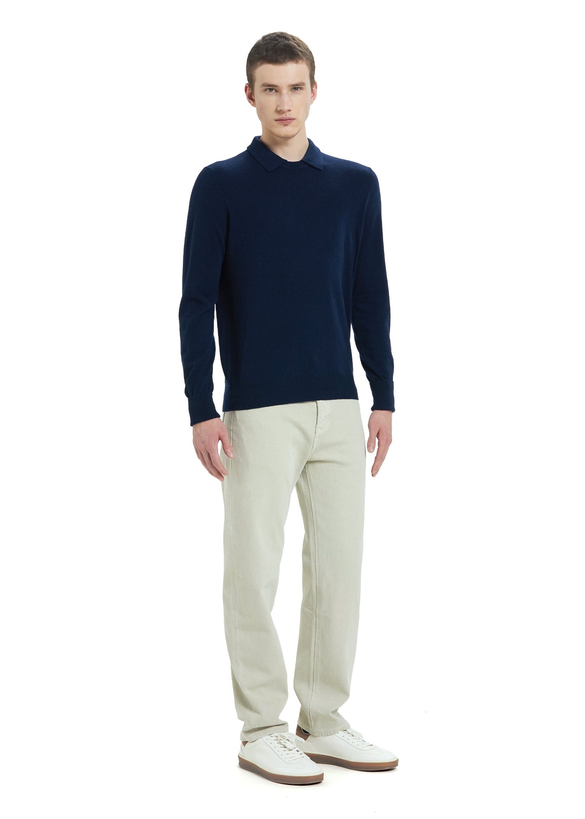Siena Men's Polo Neck Jumper