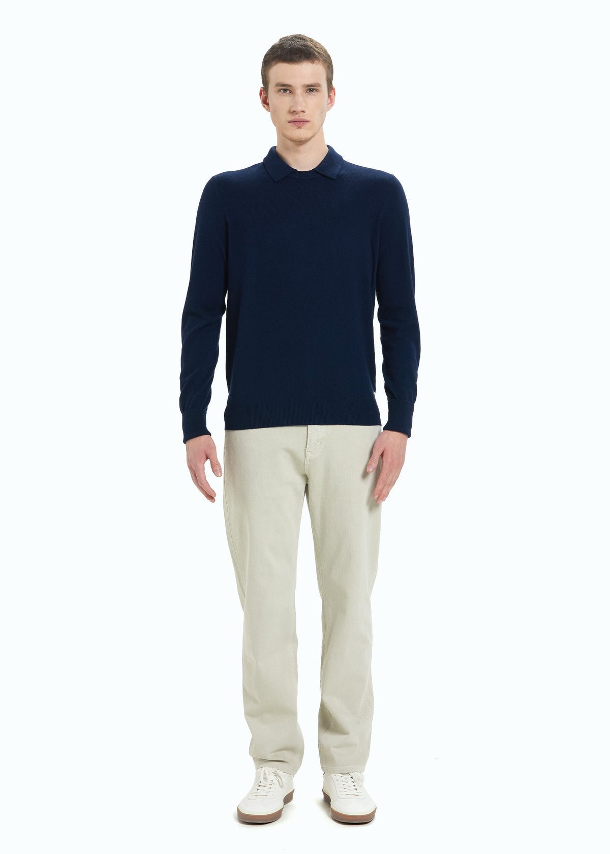 Siena Men's Polo Neck Jumper